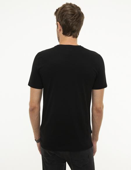 Siyah Slim Fit T-shirt - 50217078014