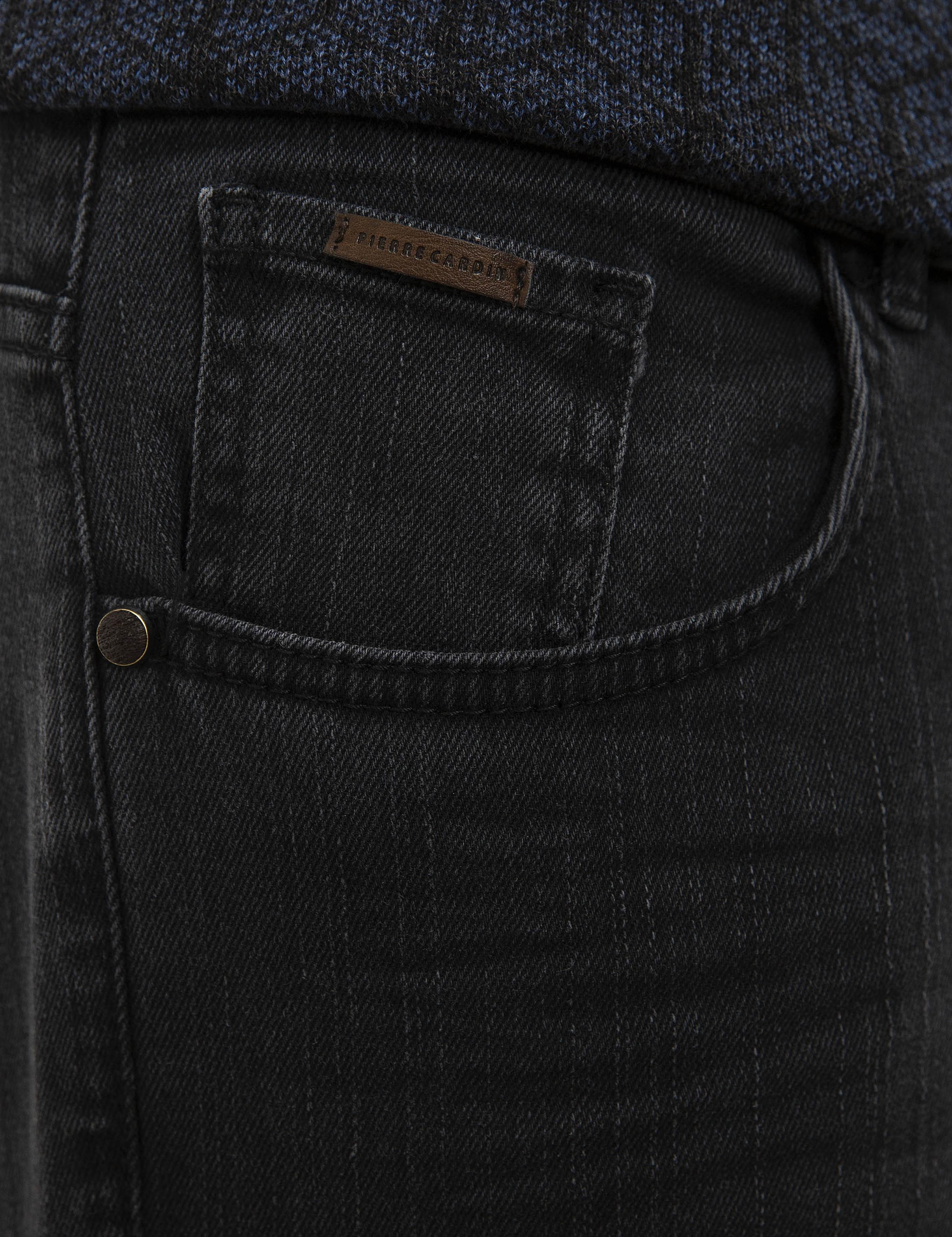 Antrasit Slim Fit Jean Pantolon