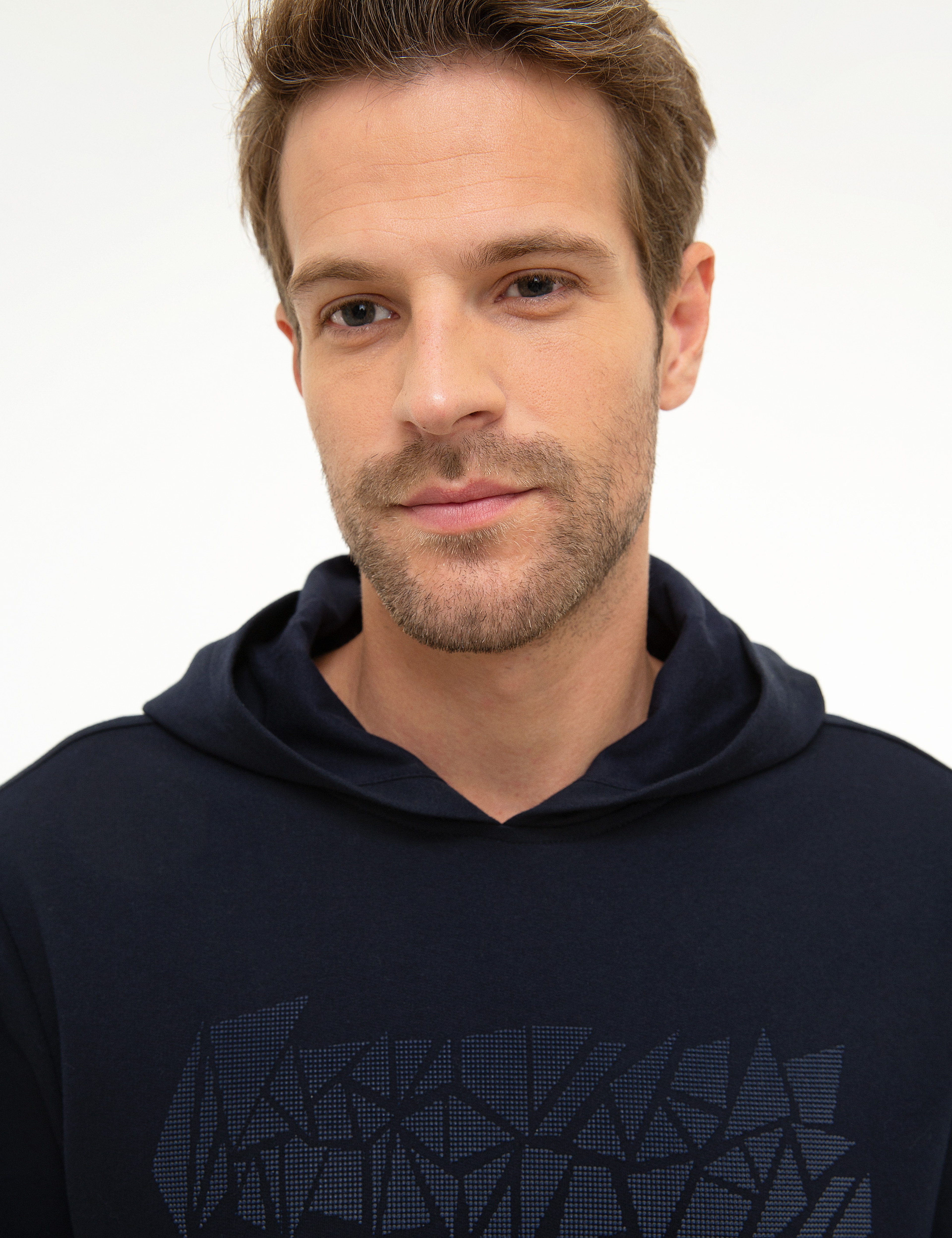Lacivert Standart Fit Sweatshirt