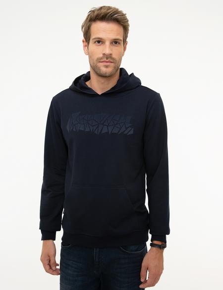 Lacivert Standart Fit Sweatshirt - 50219247013