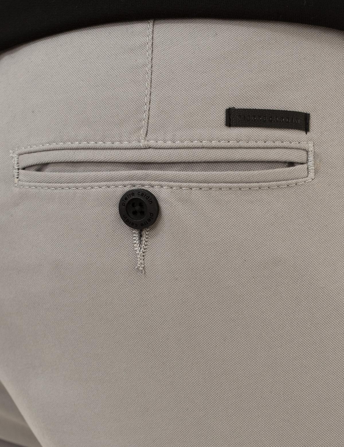 Gri Slim Fit Kanvas Pantolon - 50214908047