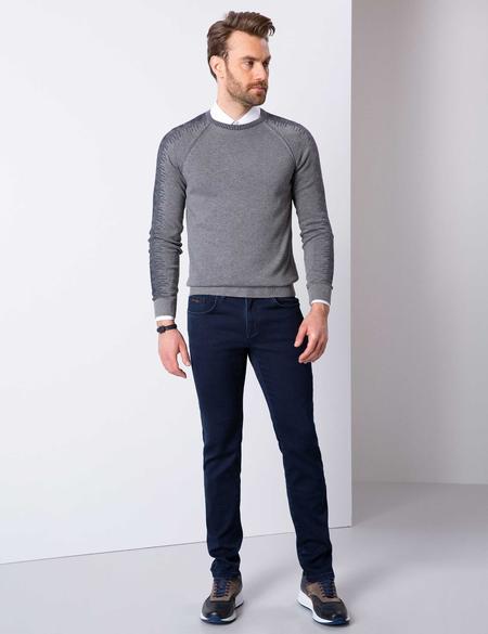 Gri Triko Kazak - 50215725011