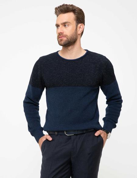 Lacivert Triko Kazak - 50215821006