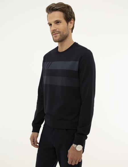 Lacivert Standart Fit Sweatshirt - 50218800013