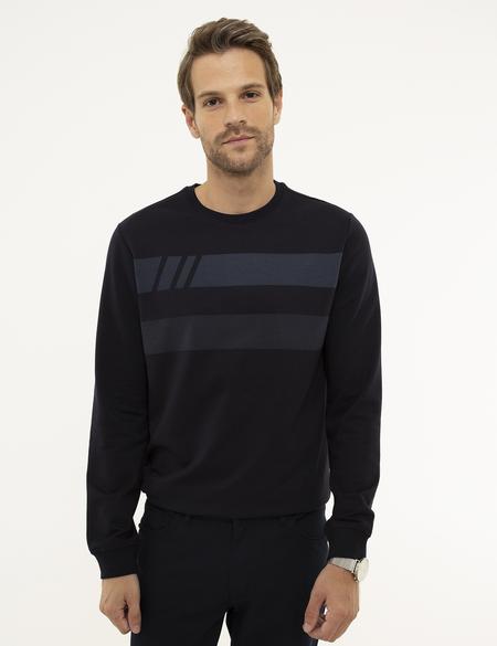 Lacivert Standart Fit Sweatshirt - 50218800013