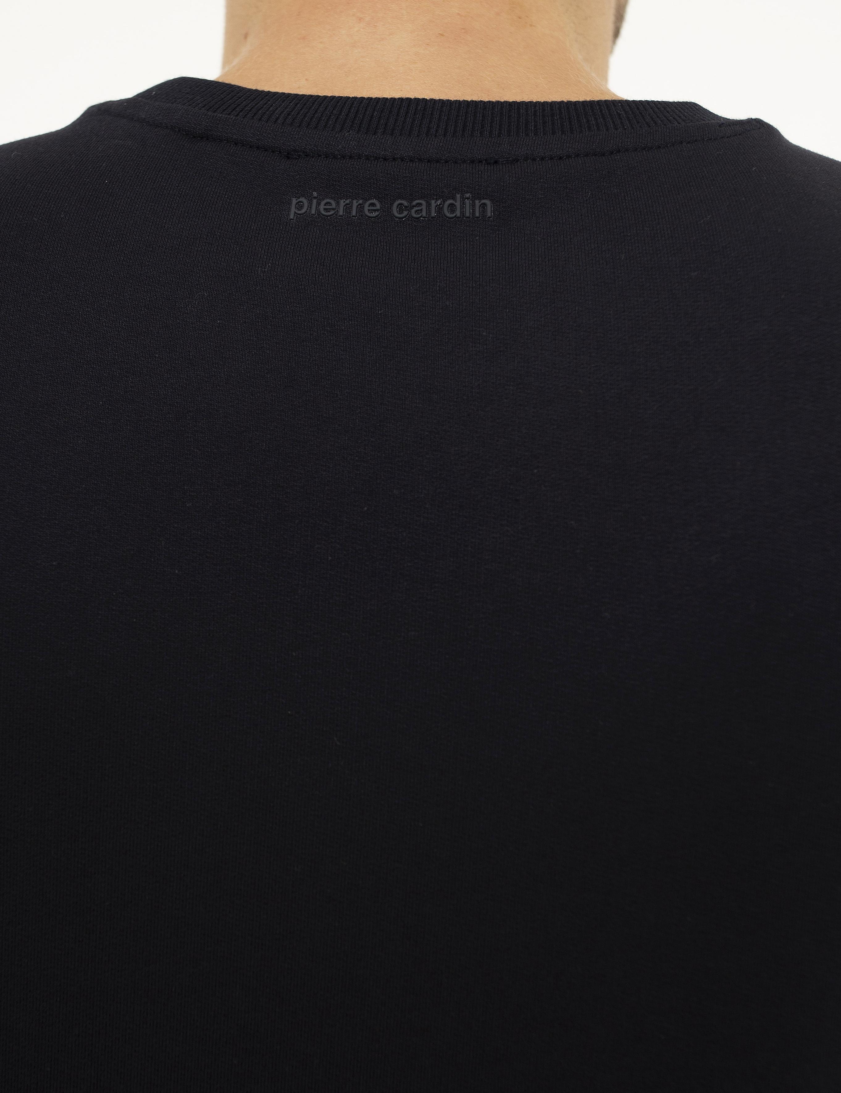 Lacivert Standart Fit Sweatshirt