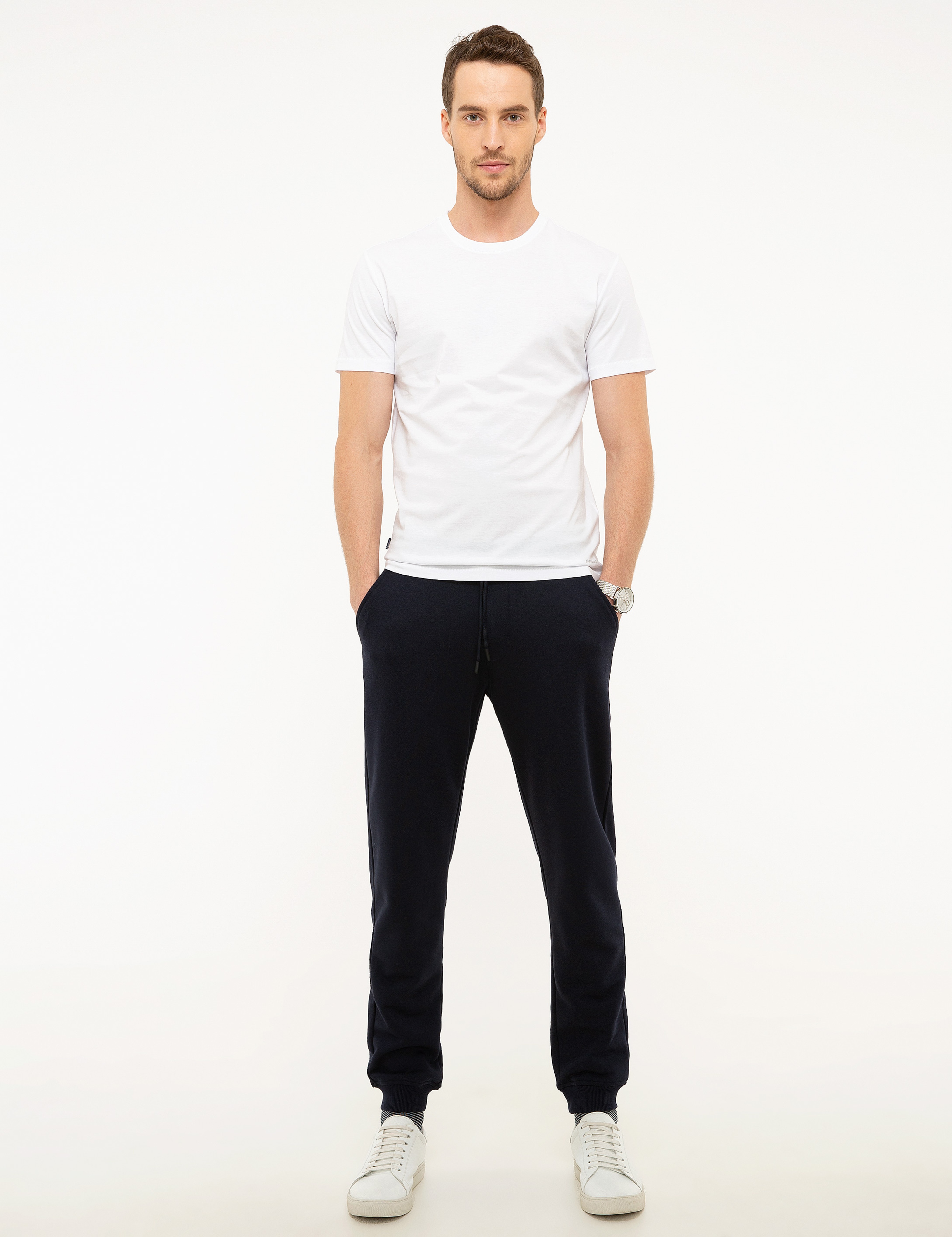 Lacivert Standart Fit Eşofman Altı - Image 1