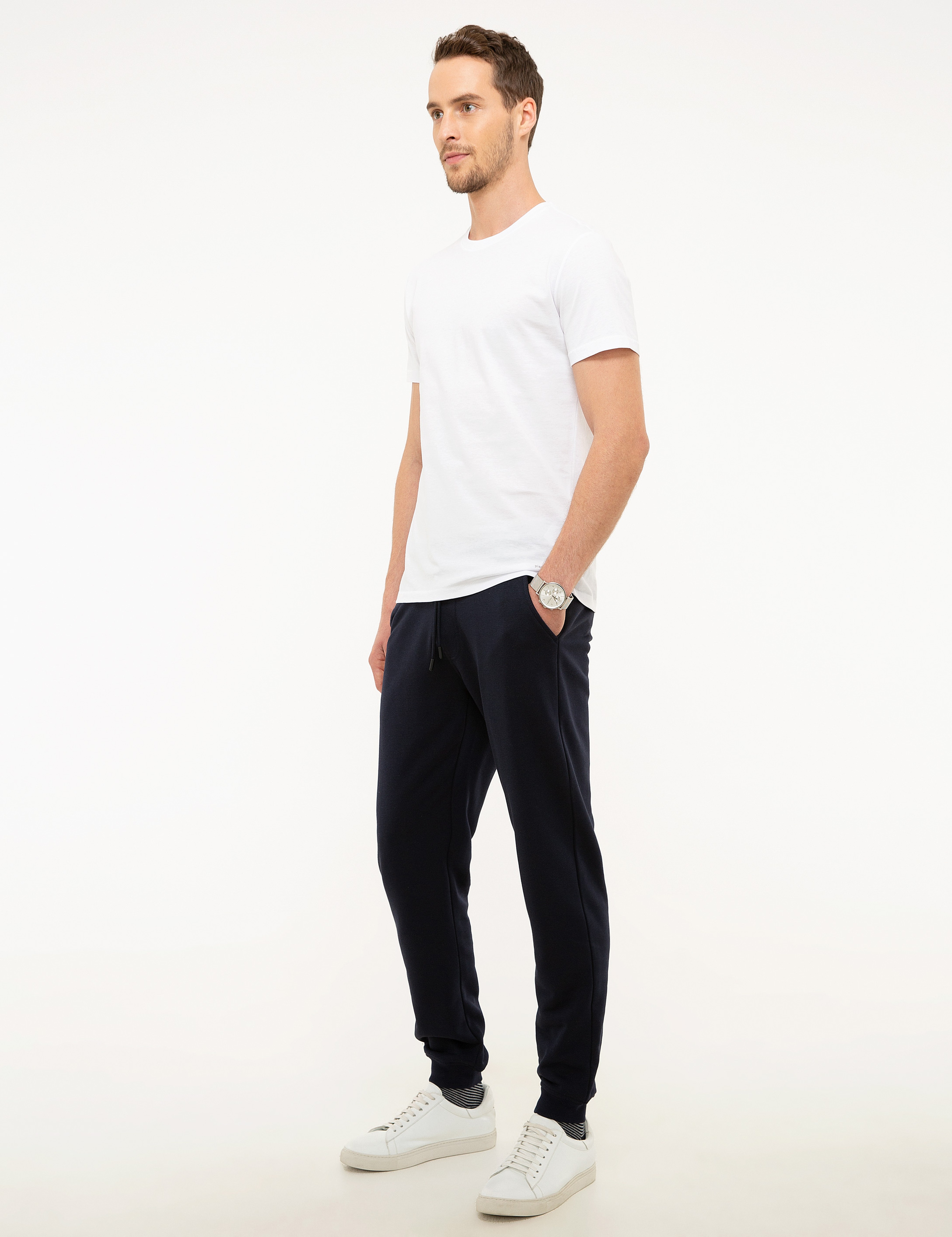 Lacivert Standart Fit Eşofman Altı - Image 2