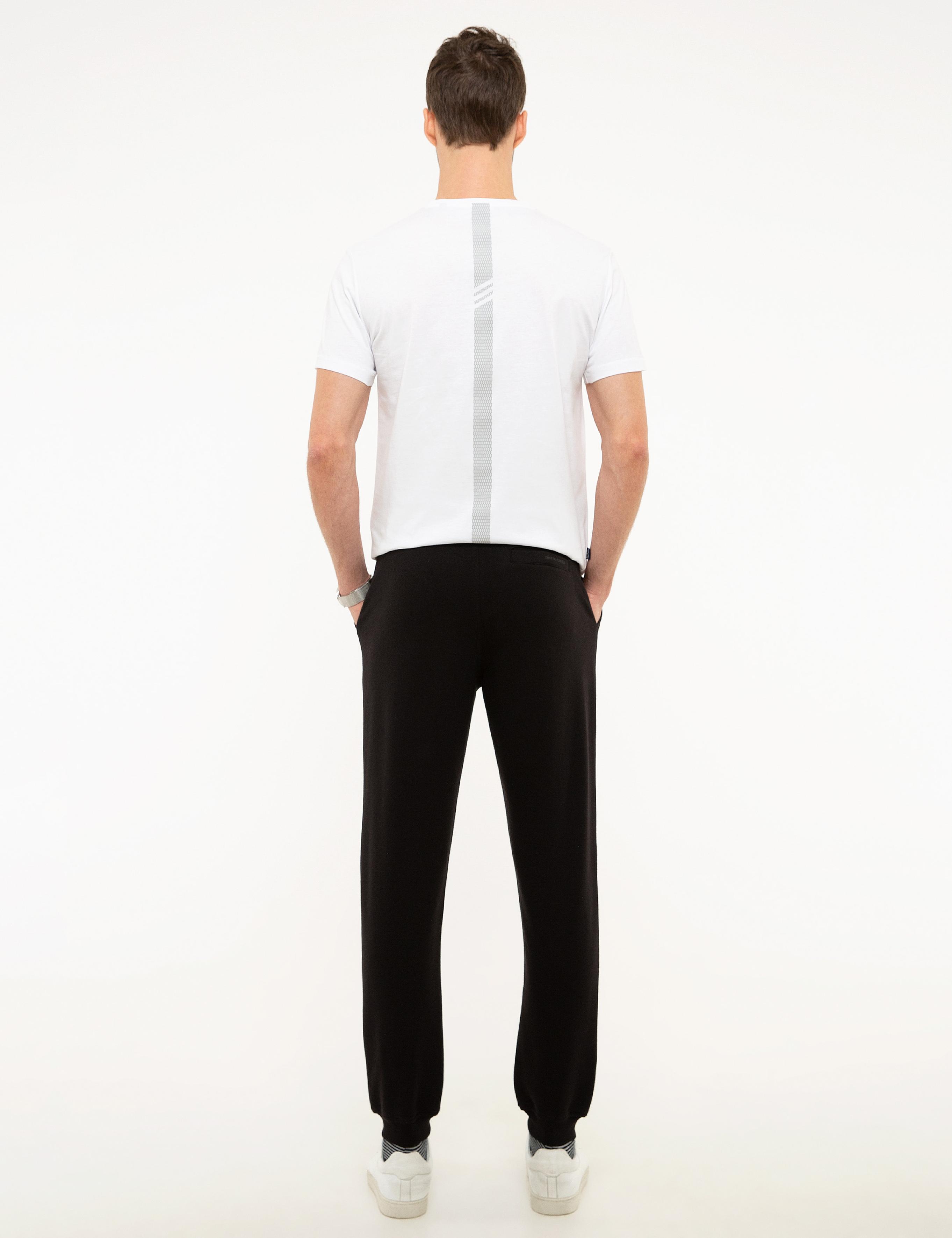 Siyah Standart Fit Eşofman Altı