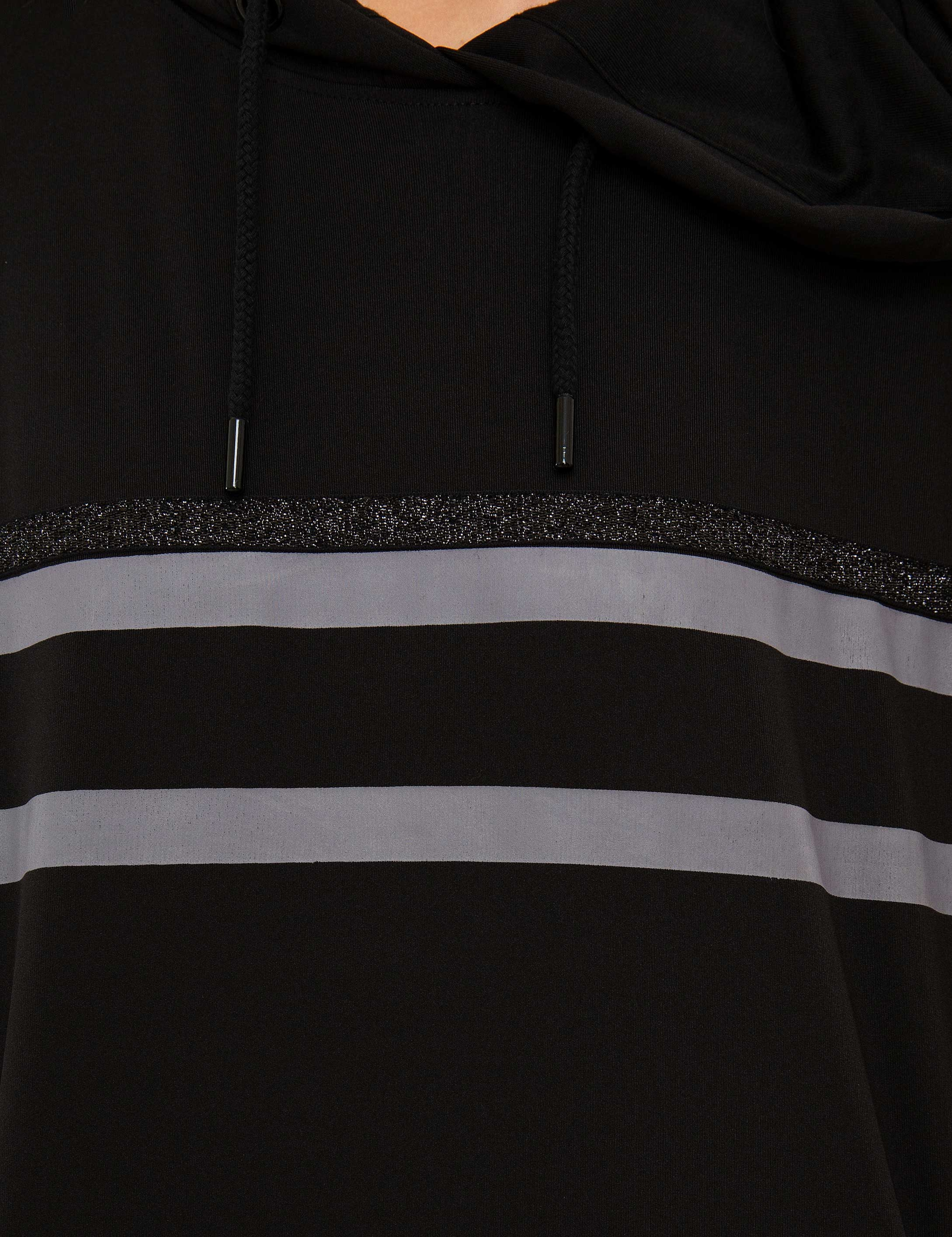 Siyah Oversize Sweatshirt - Image 5