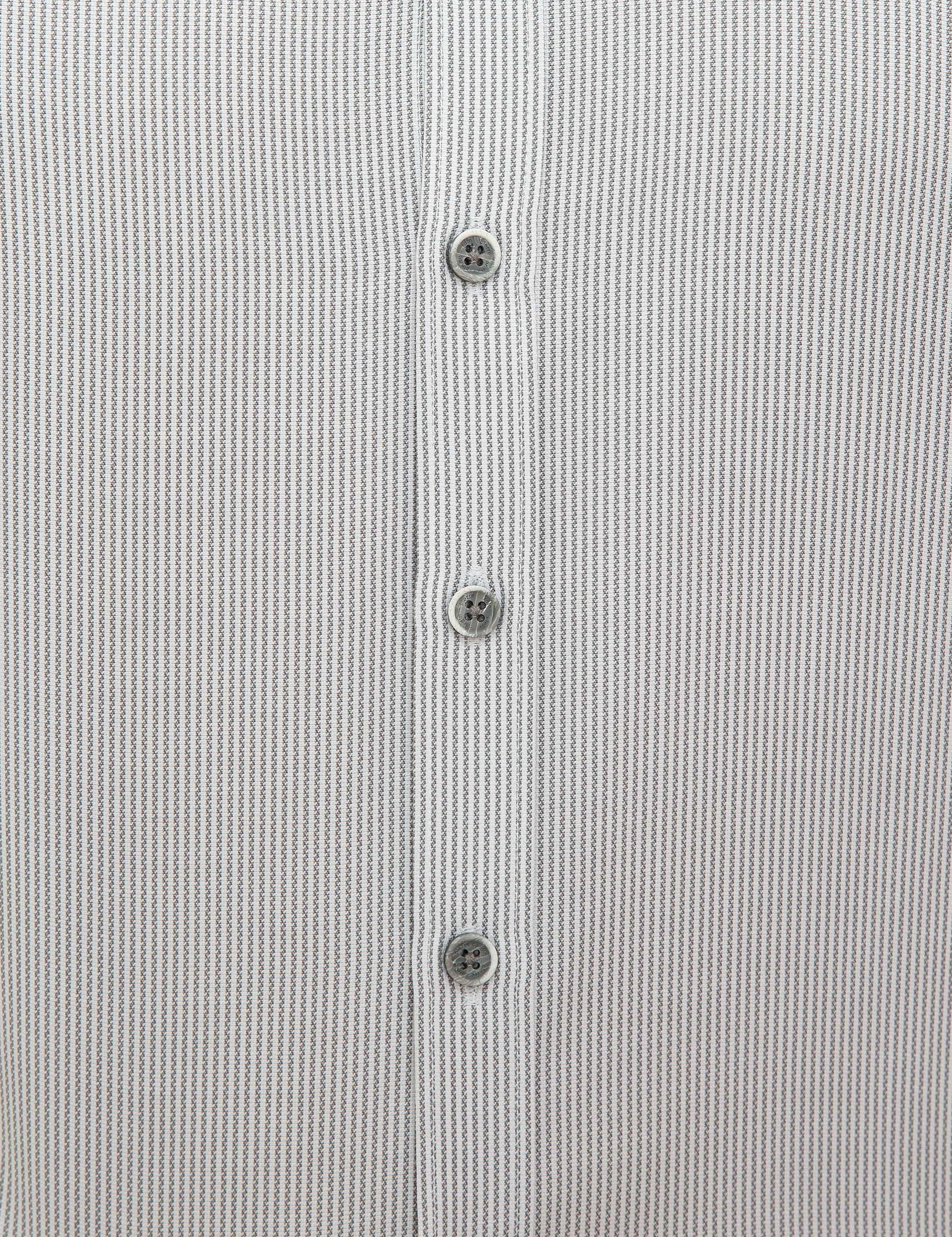 Gri Slim Fit Gömlek