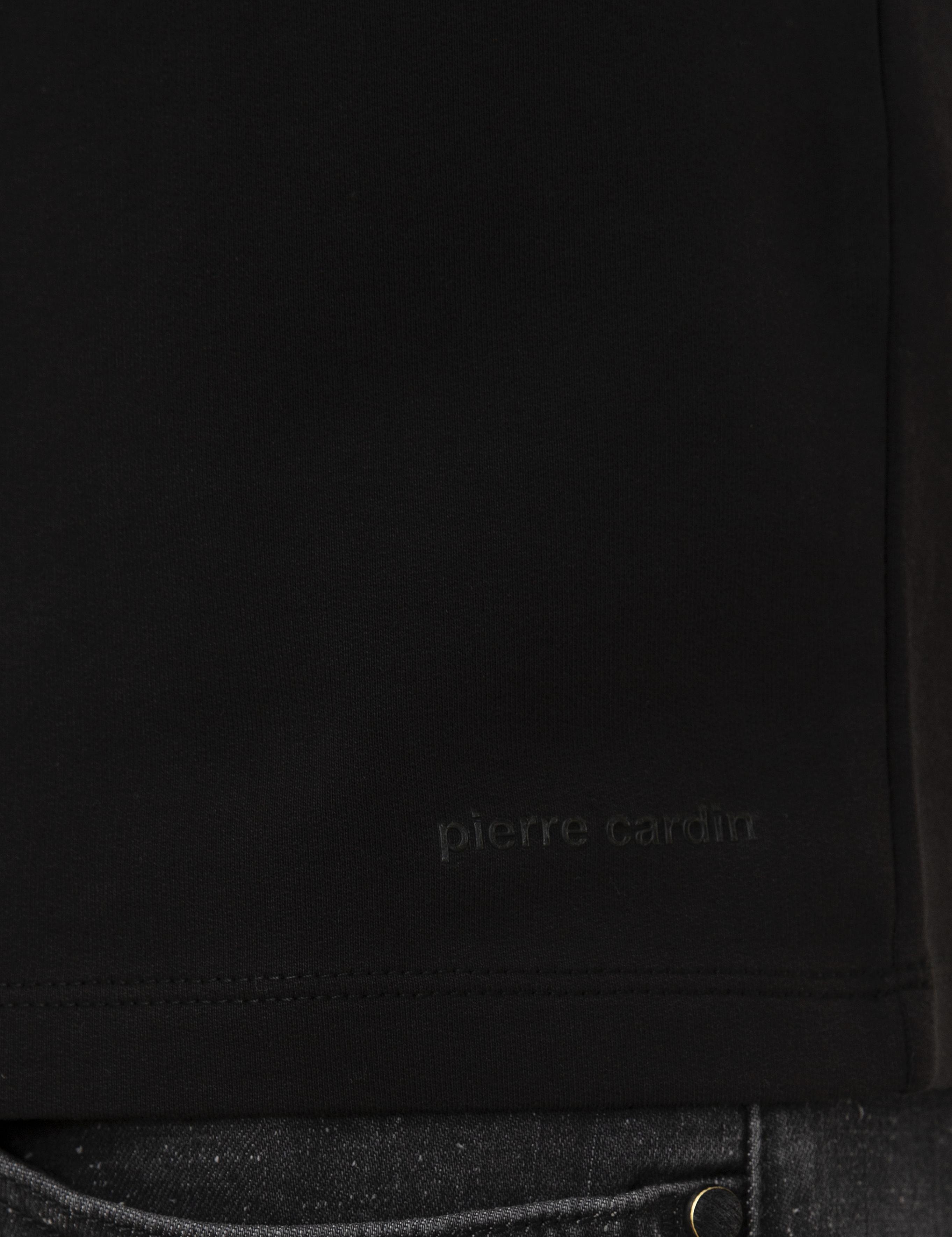 Siyah Standart Fit Sweatshirt