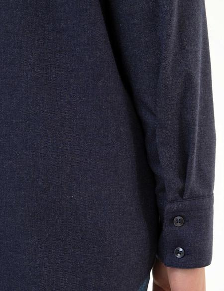 İndigo Comfort Fit Uzun Kollu Gömlek - 50216654026