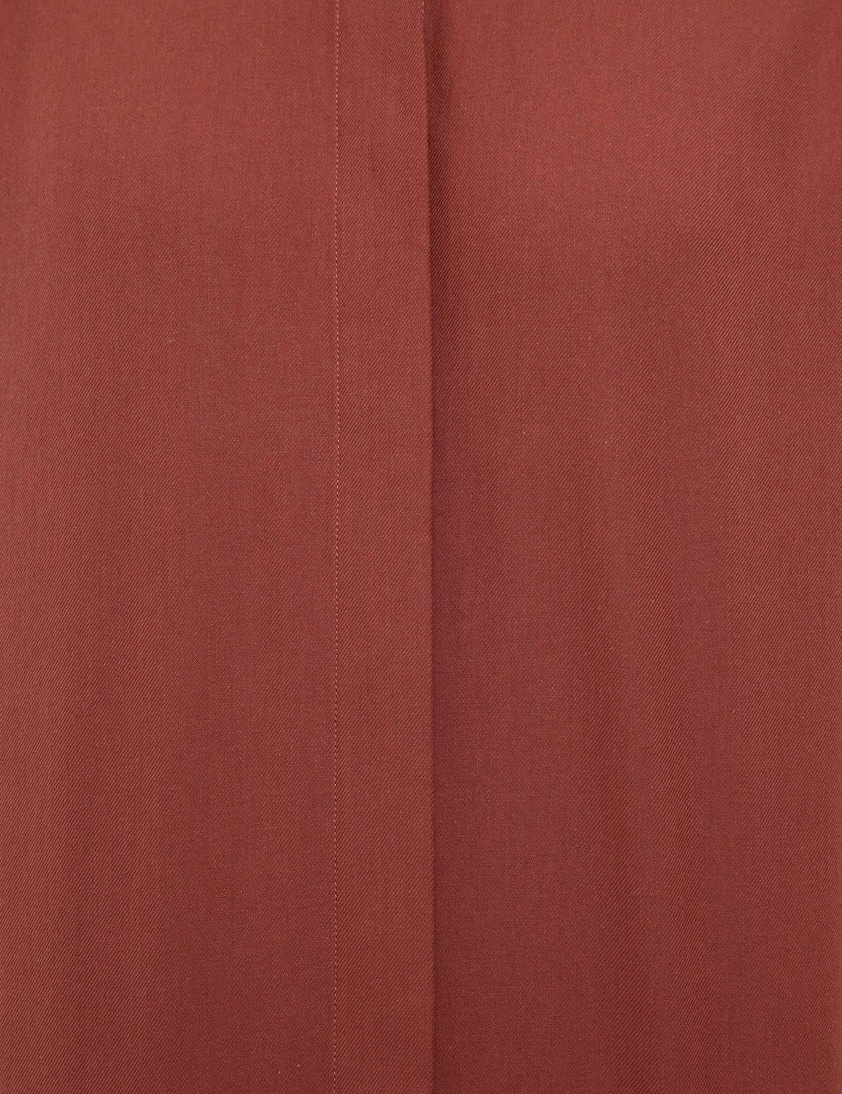 Kiremit Comfort Fit Uzun Kollu Gömlek - 50216654036