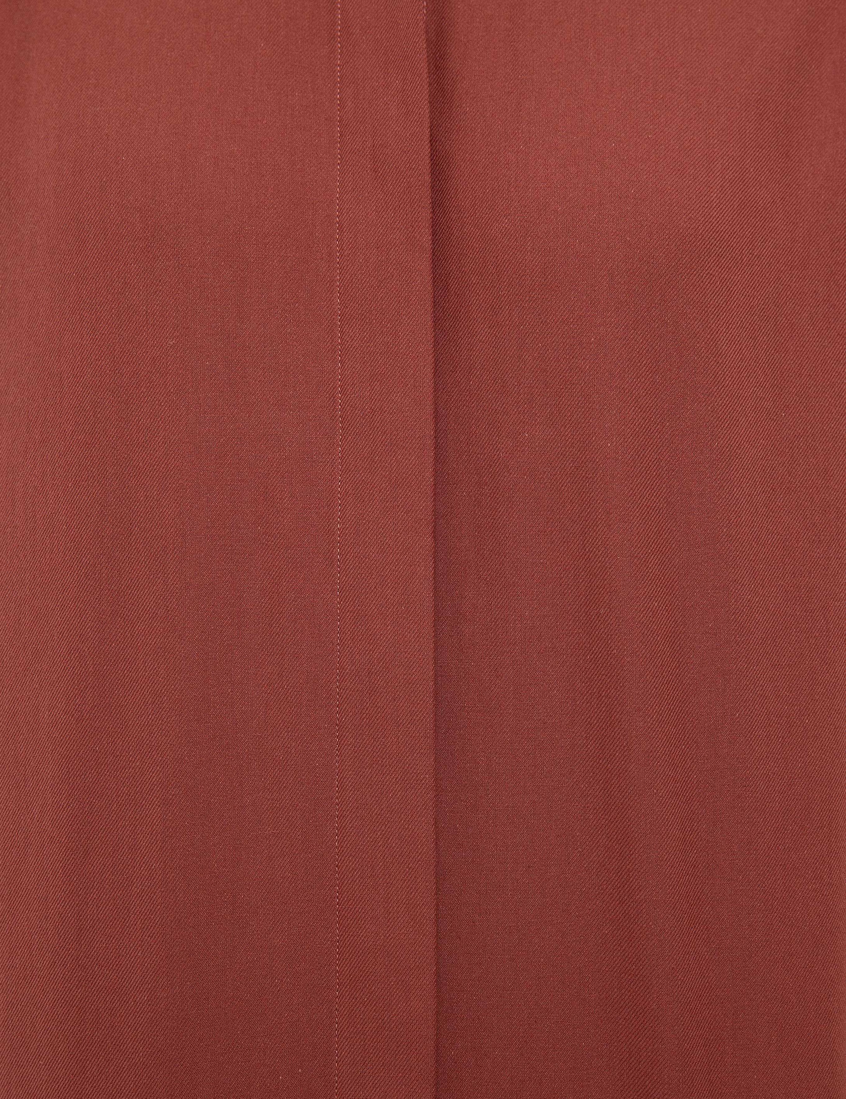 Kiremit Comfort Fit Uzun Kollu Gömlek