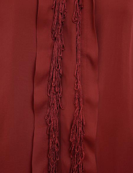 Bordo Regular Fit Uzun Kollu Gömlek - 50216675027