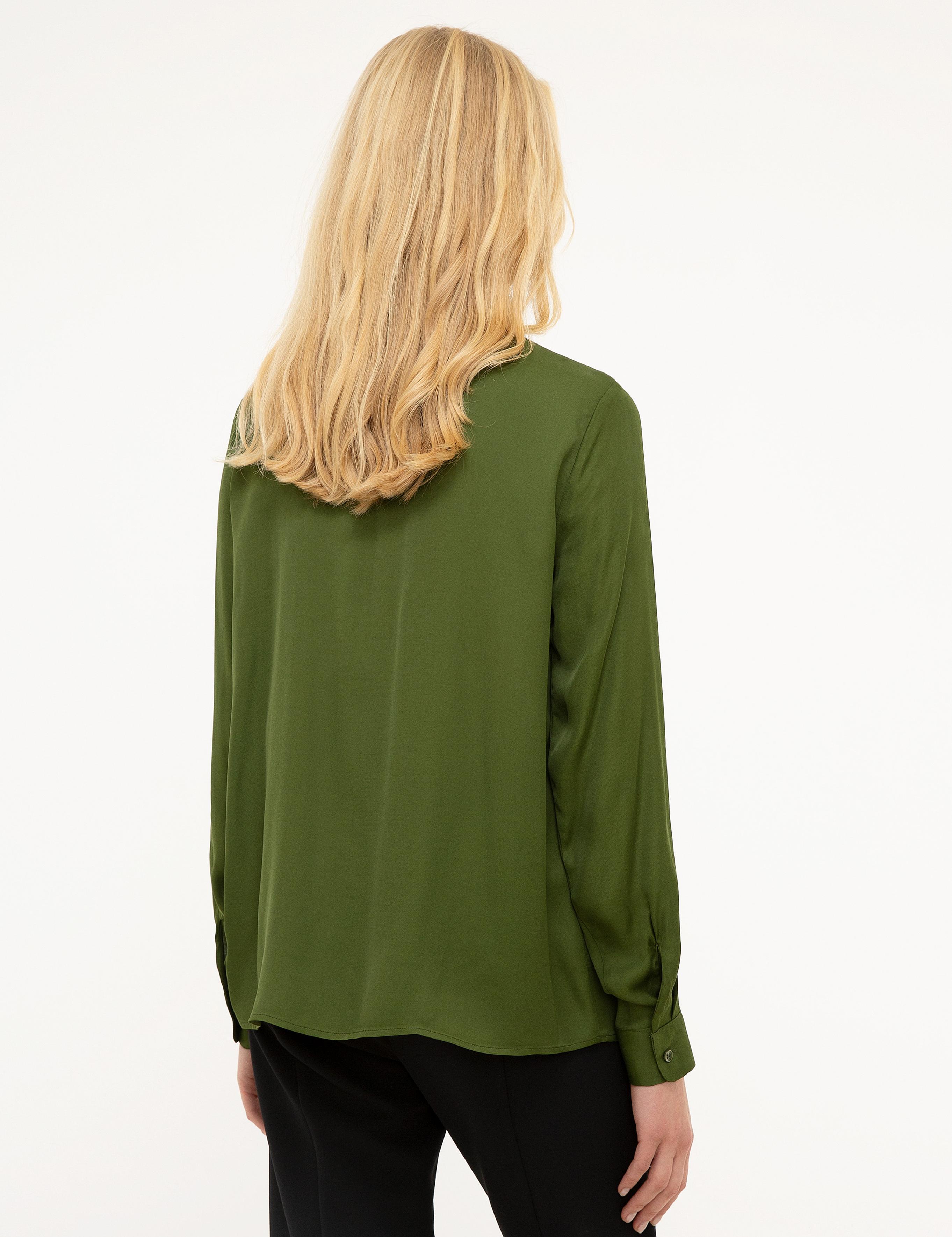 Haki Regular Fit Uzun Kollu Gömlek