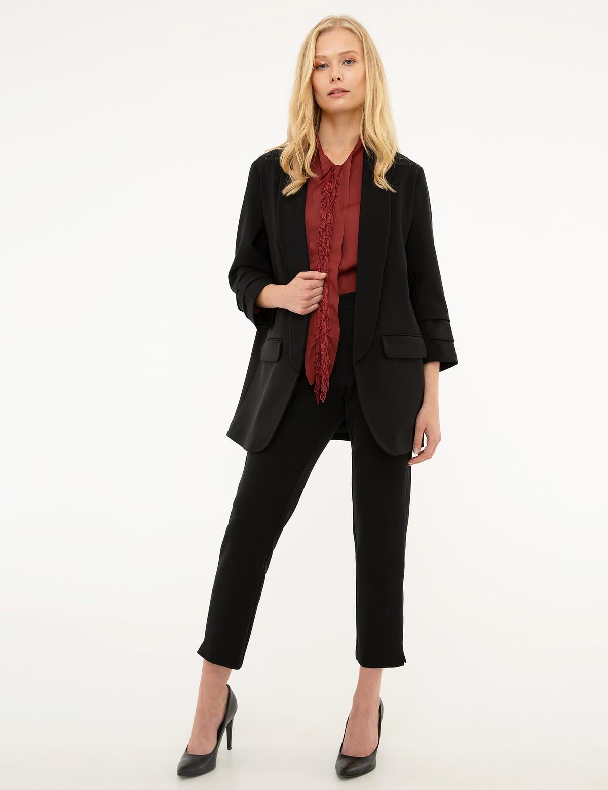 Siyah Blazer Ceket - 50218009088