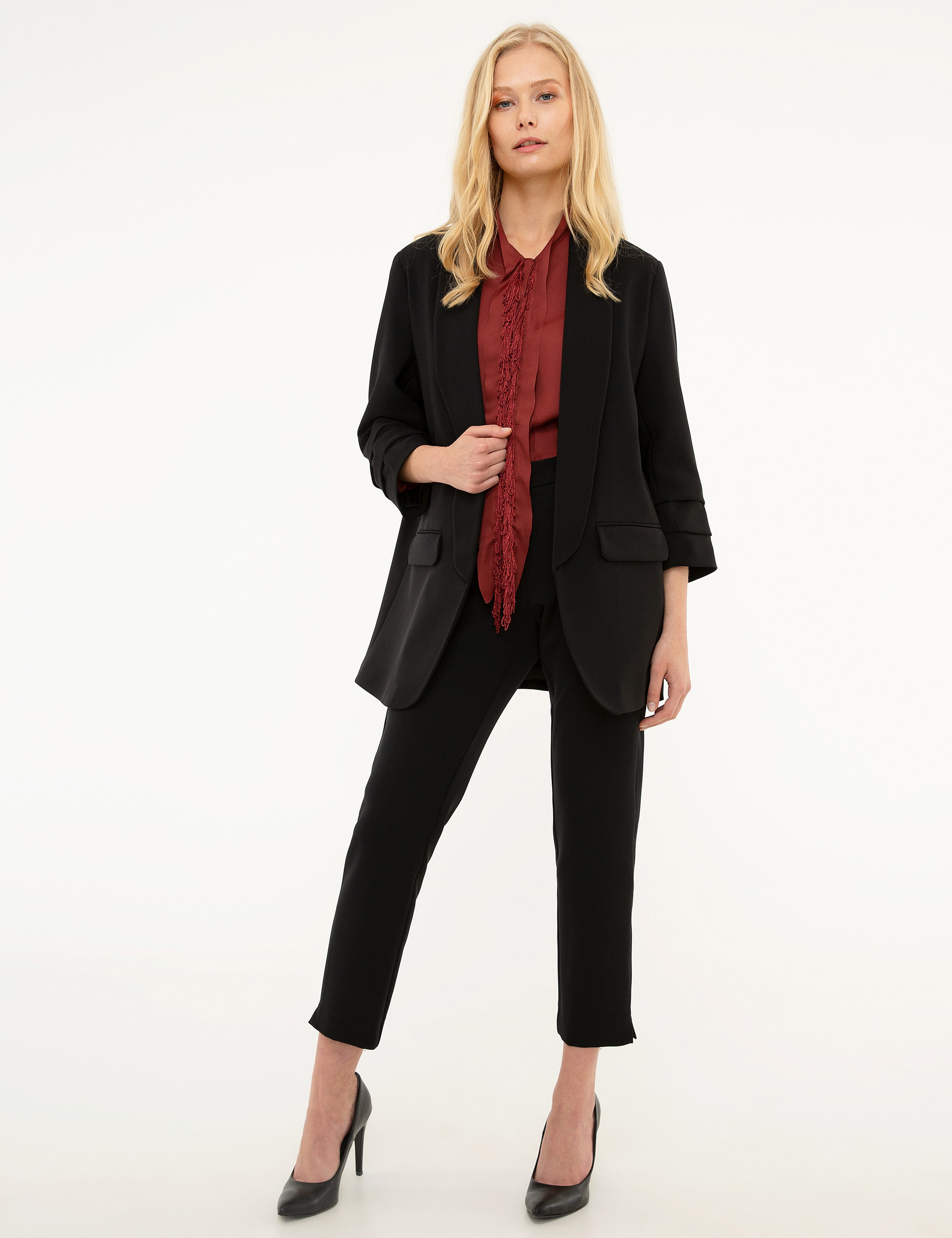 Siyah Blazer Ceket