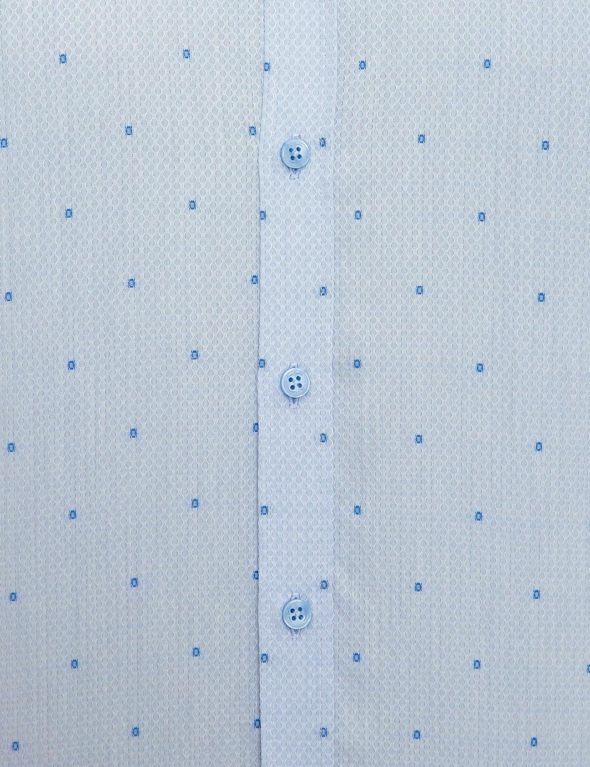 Açık Mavi Slim Fit Uzun Kollu Gömlek - 50219446016