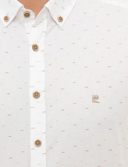 Beyaz Slim Fit Uzun Kollu Gömlek - 50219462002