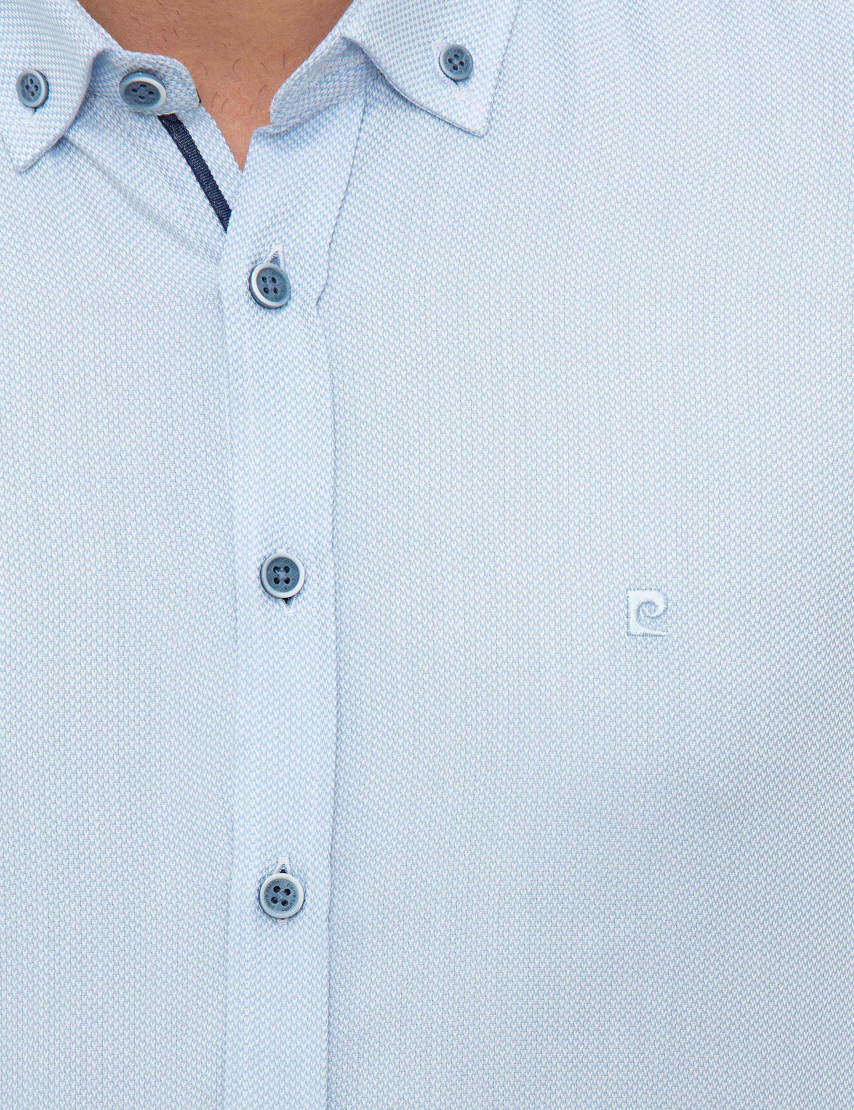 Açık Mavi Slim Fit Oxford Gömlek