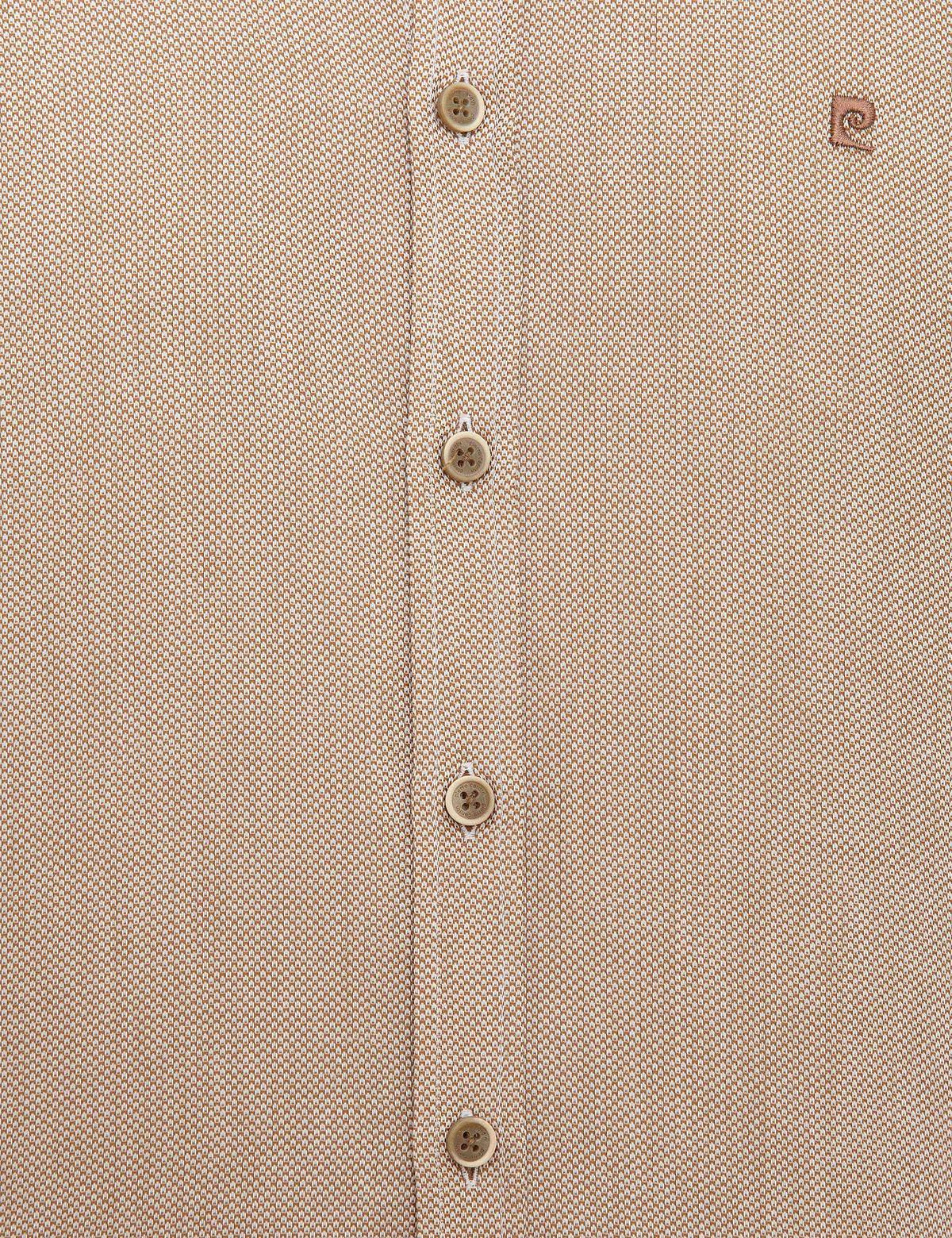 Bej Slim Fit Oxford Gömlek - 50219464052