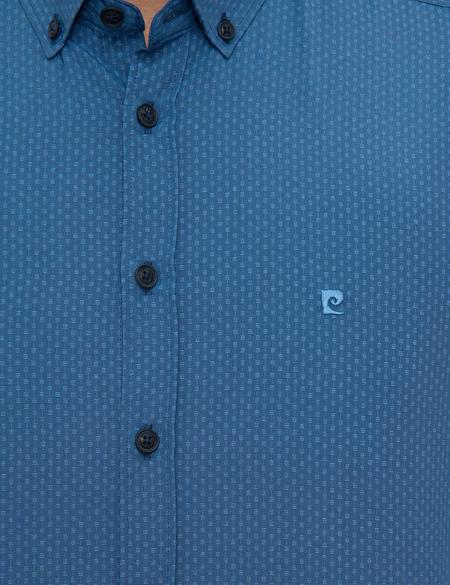 Lacivert Slim Fit Gömlek - 50218348003