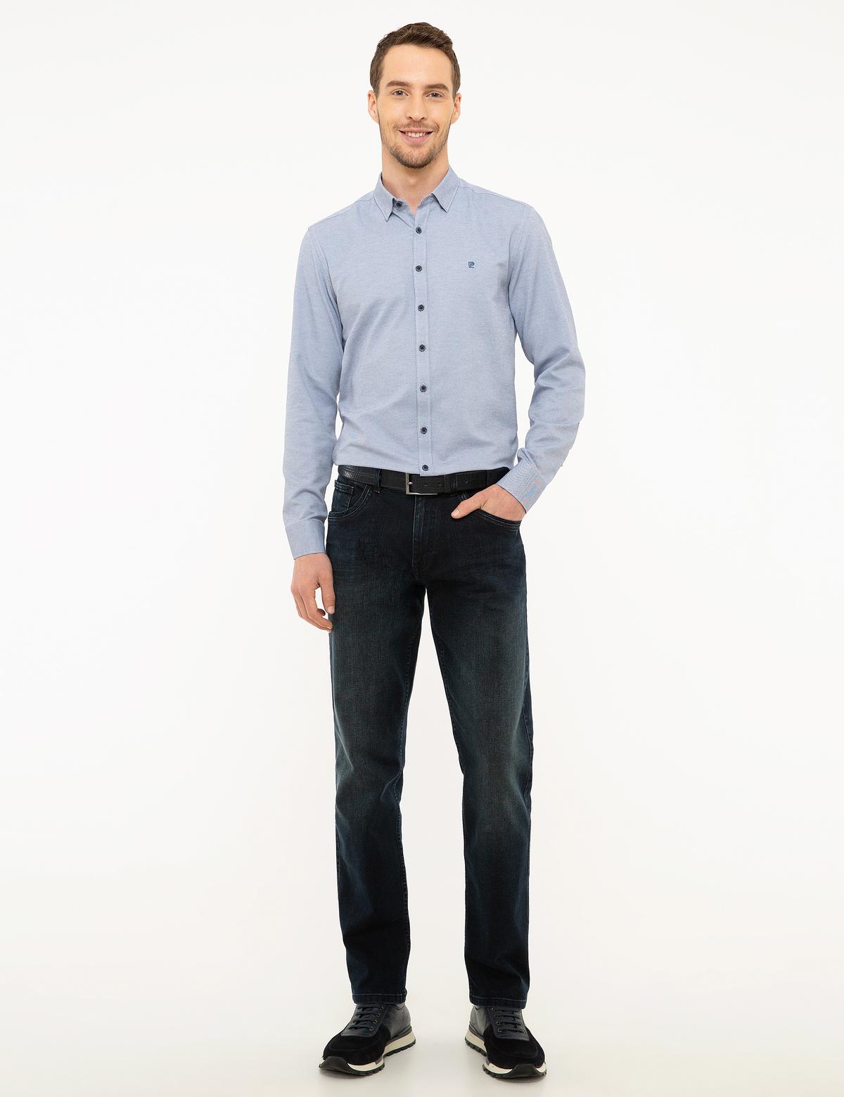 Lacivert Slim Fit Oxford Gömlek - 50218350005