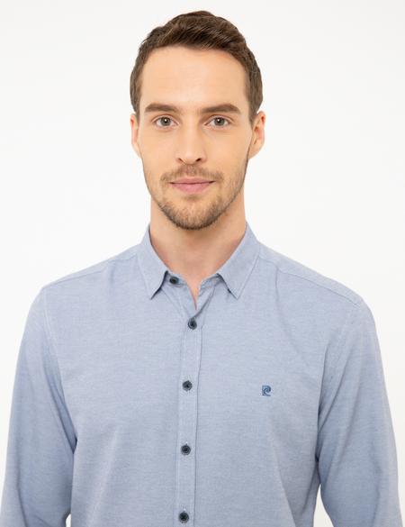 Lacivert Slim Fit Oxford Gömlek - 50218350005