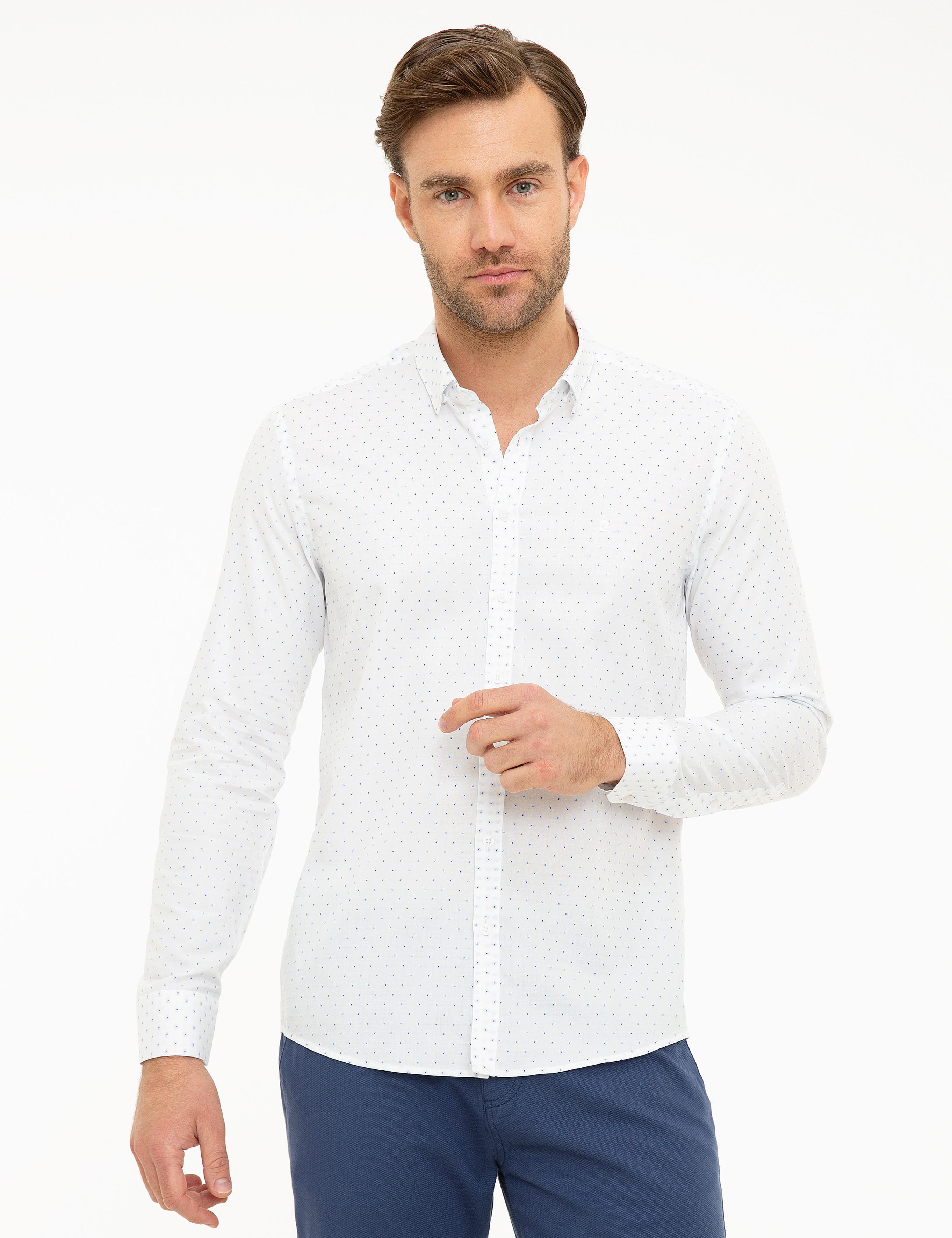 Mavi Slim Fit Gömlek