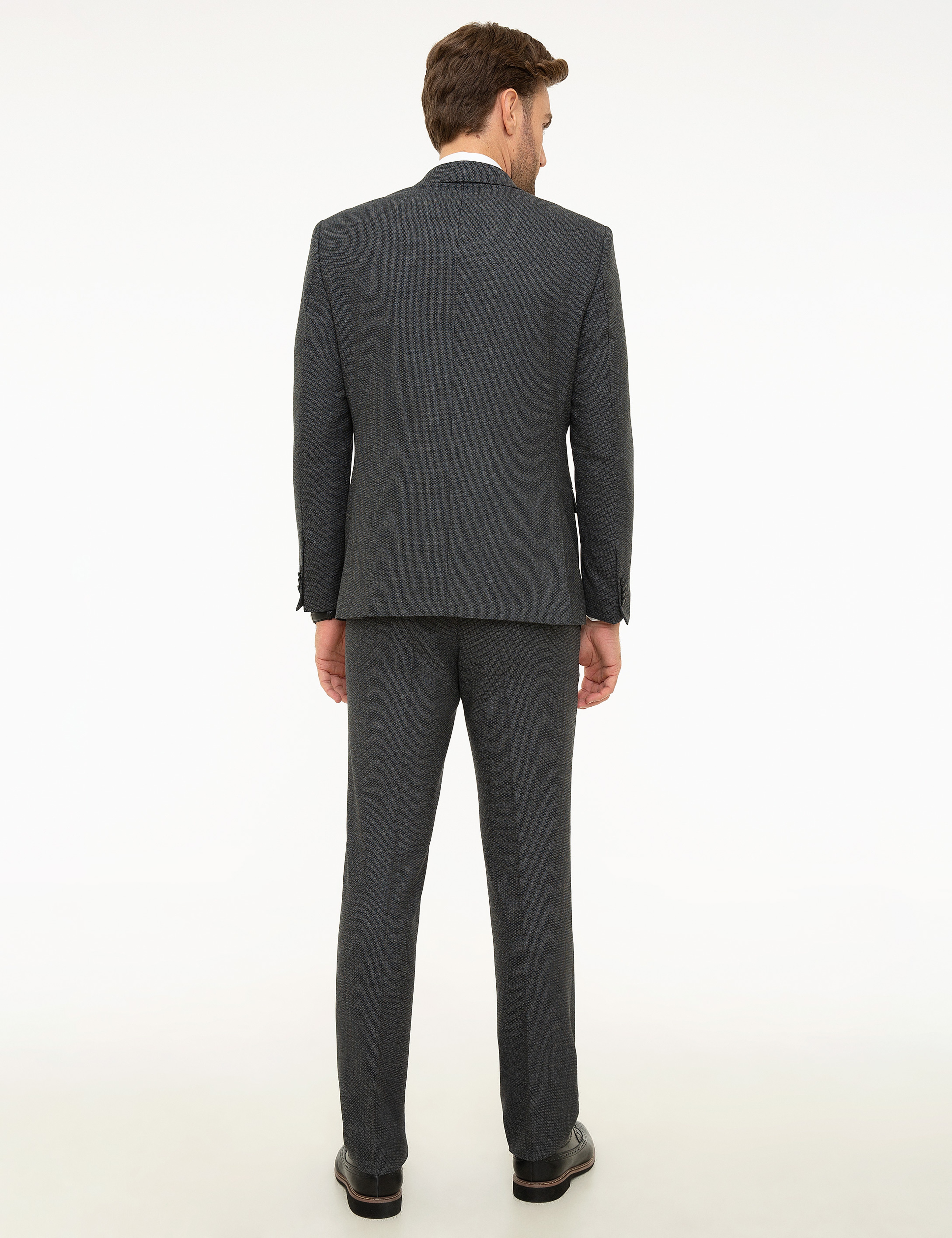 Füme Slim Fit Takım Elbise