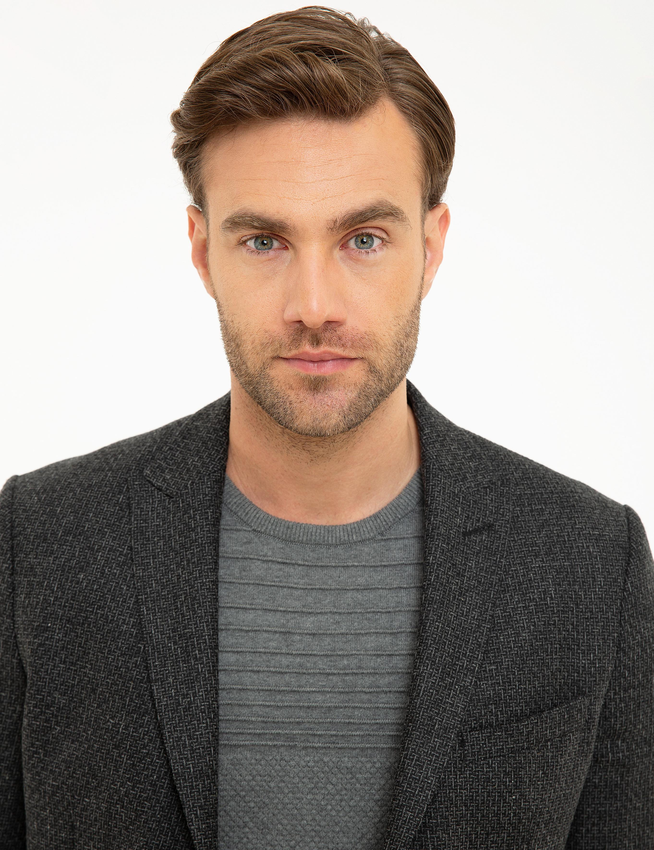 Siyah Slim Fit Ceket