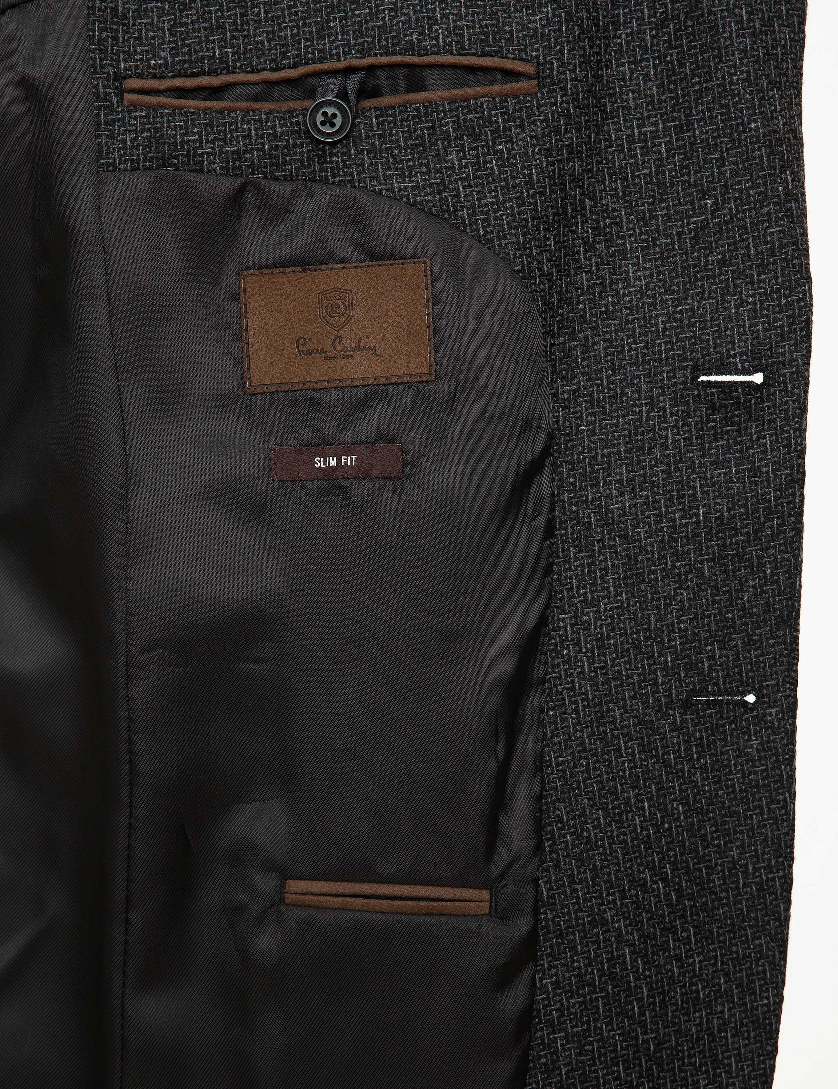 Siyah Slim Fit Ceket