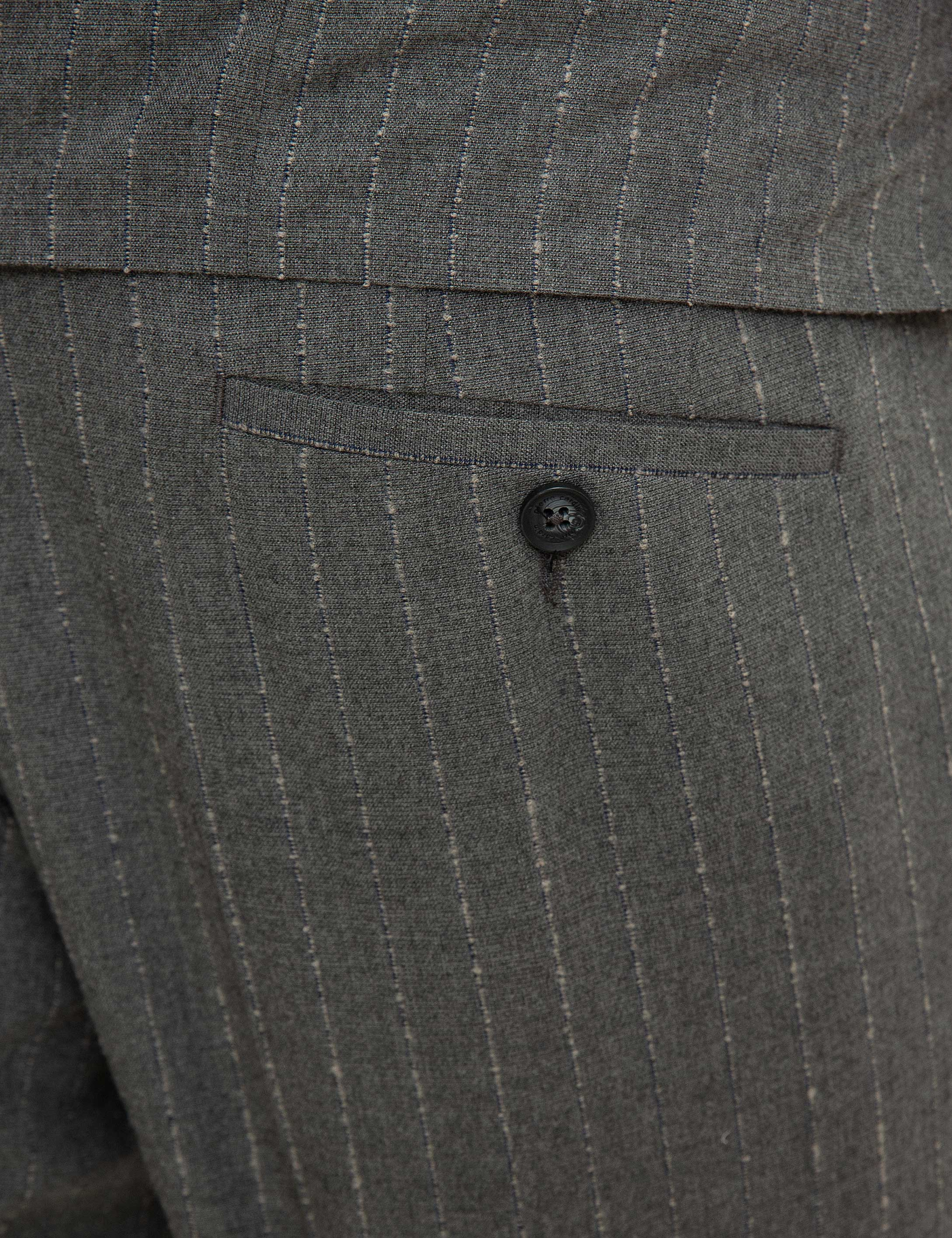 Füme Slim Fit Takım Elbise - Image 5