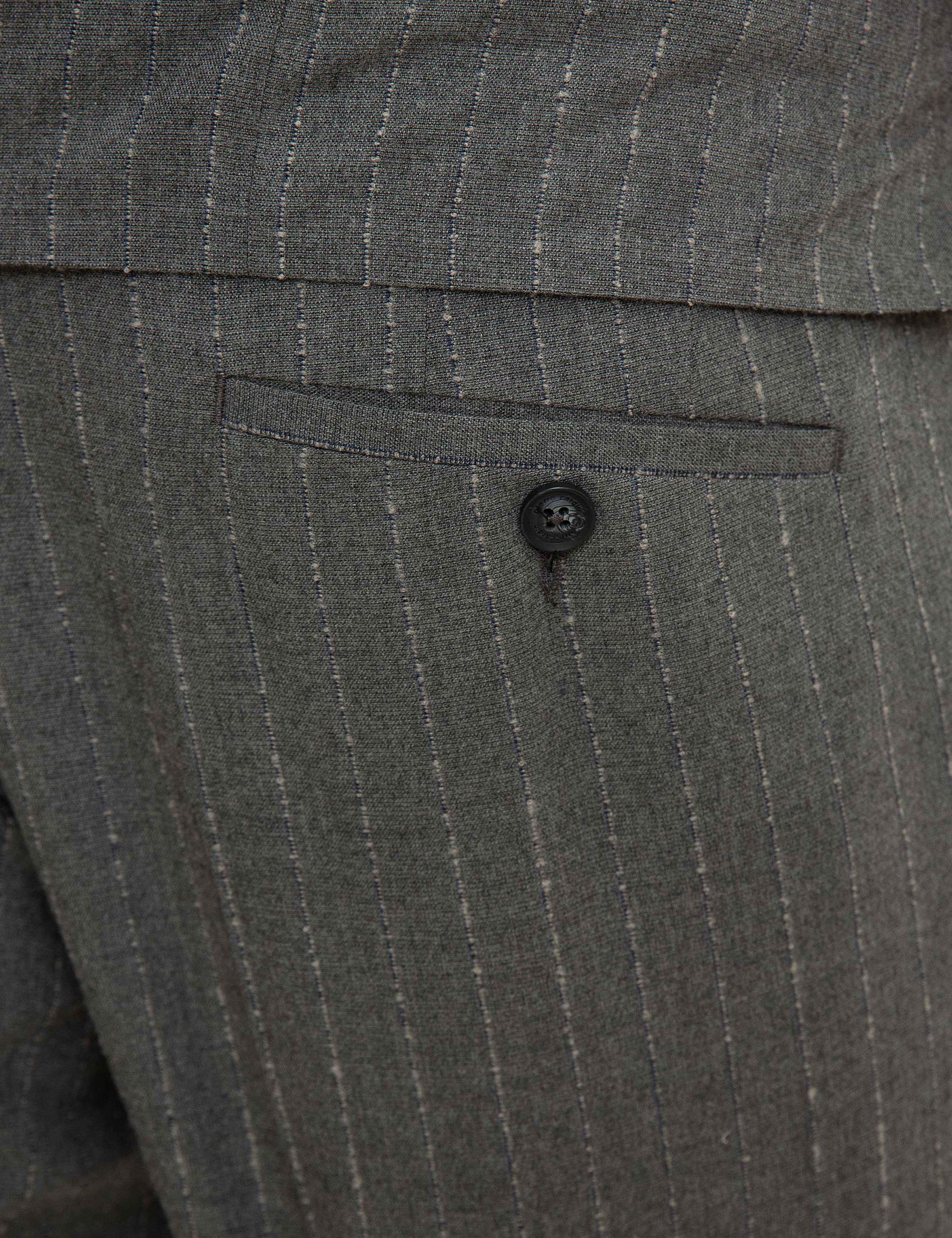 Füme Slim Fit Takım Elbise