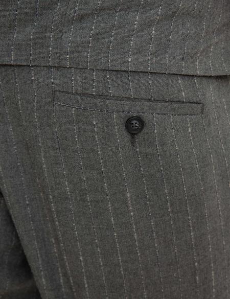 Füme Slim Fit Takım Elbise - 50217626083