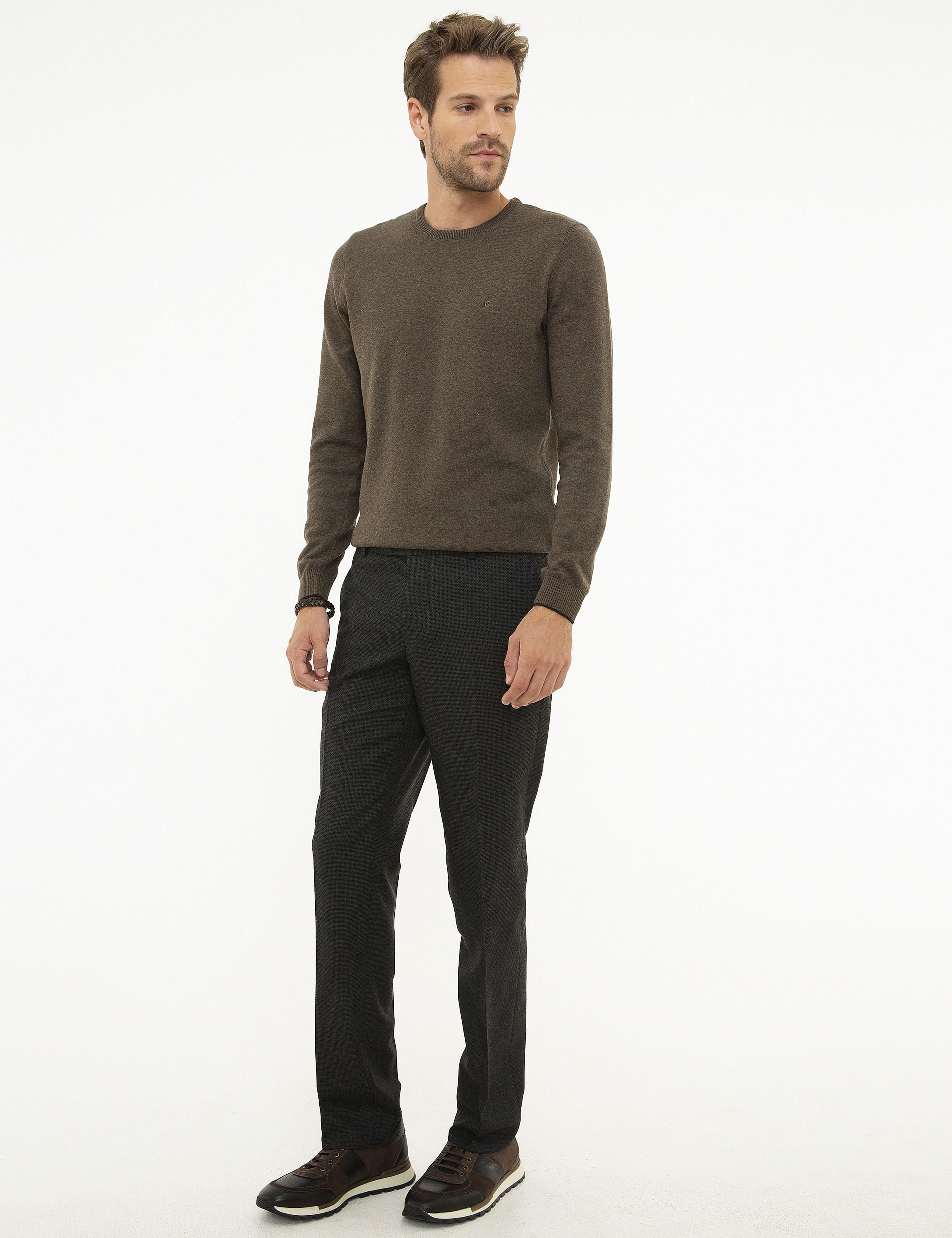 Siyah Slim Fit Kumaş Pantolon