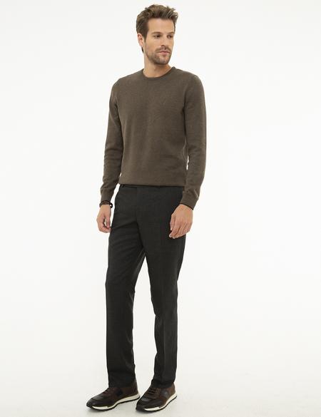 Siyah Slim Fit Kumaş Pantolon - 50217630009