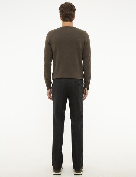 Siyah Slim Fit Kumaş Pantolon - 50217630009