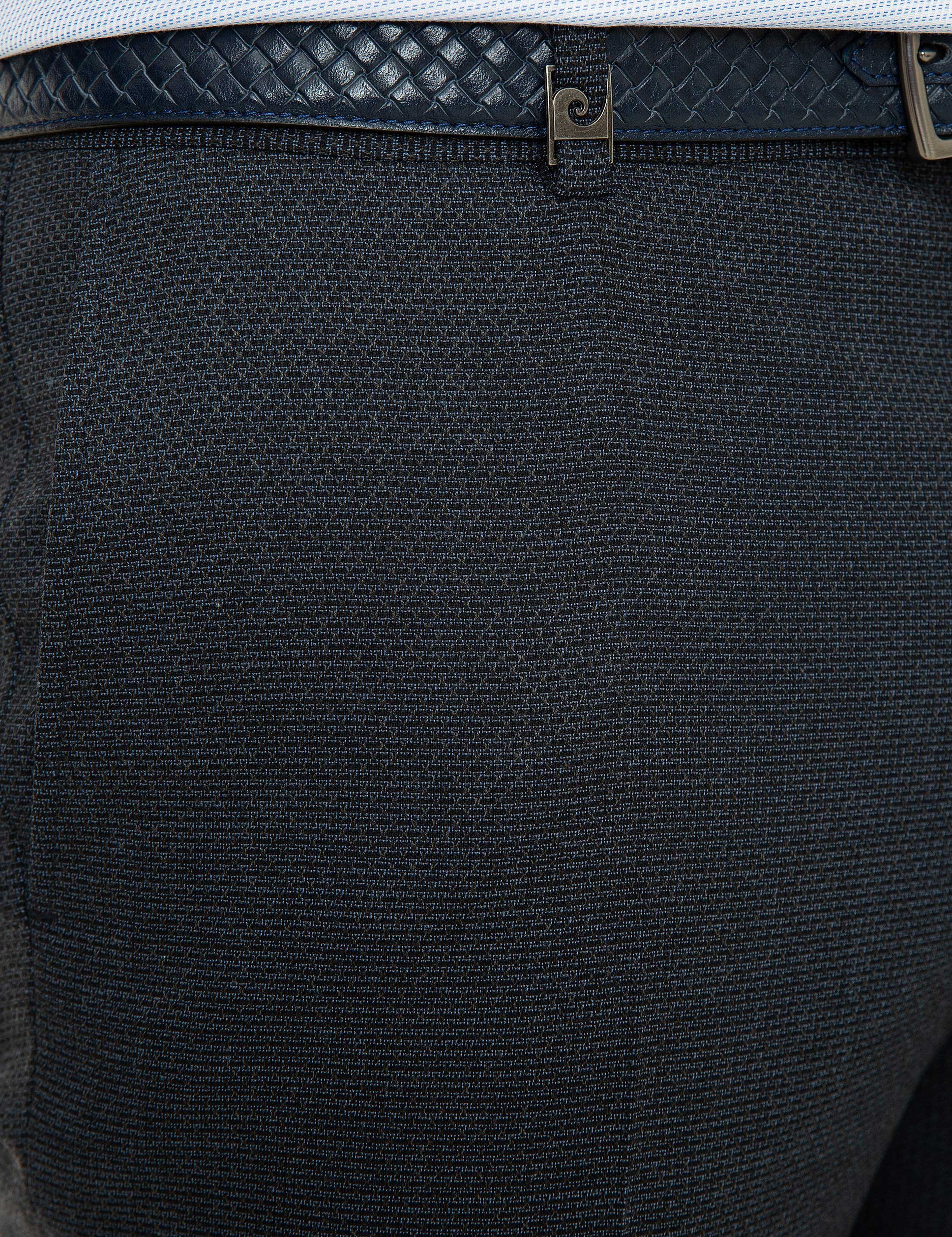 Lacivert Slim Fit Kumaş Pantolon - Image 4