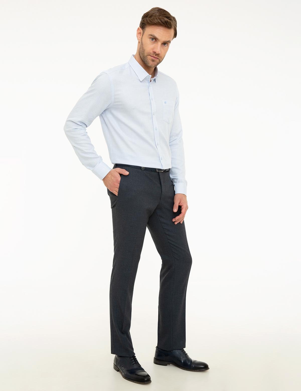 Lacivert Slim Fit Kumaş Pantolon - 50217630042