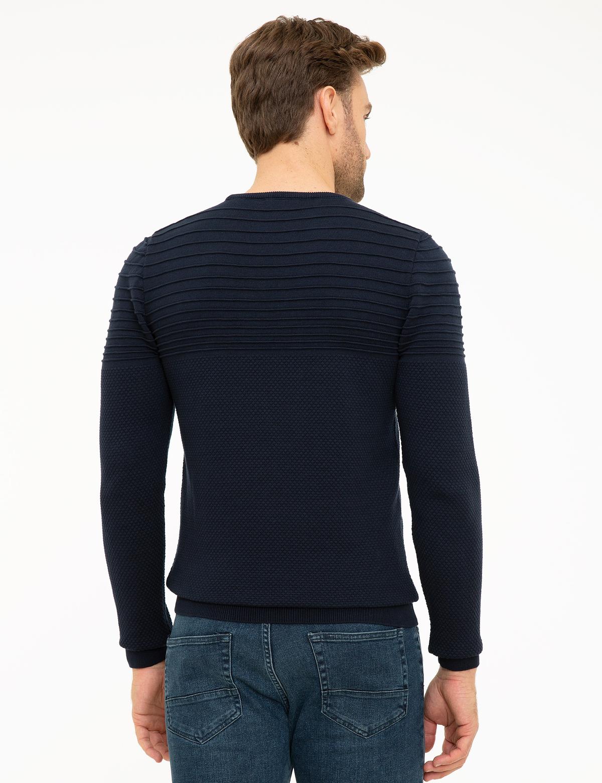 Lacivert Triko Kazak - 50218130001