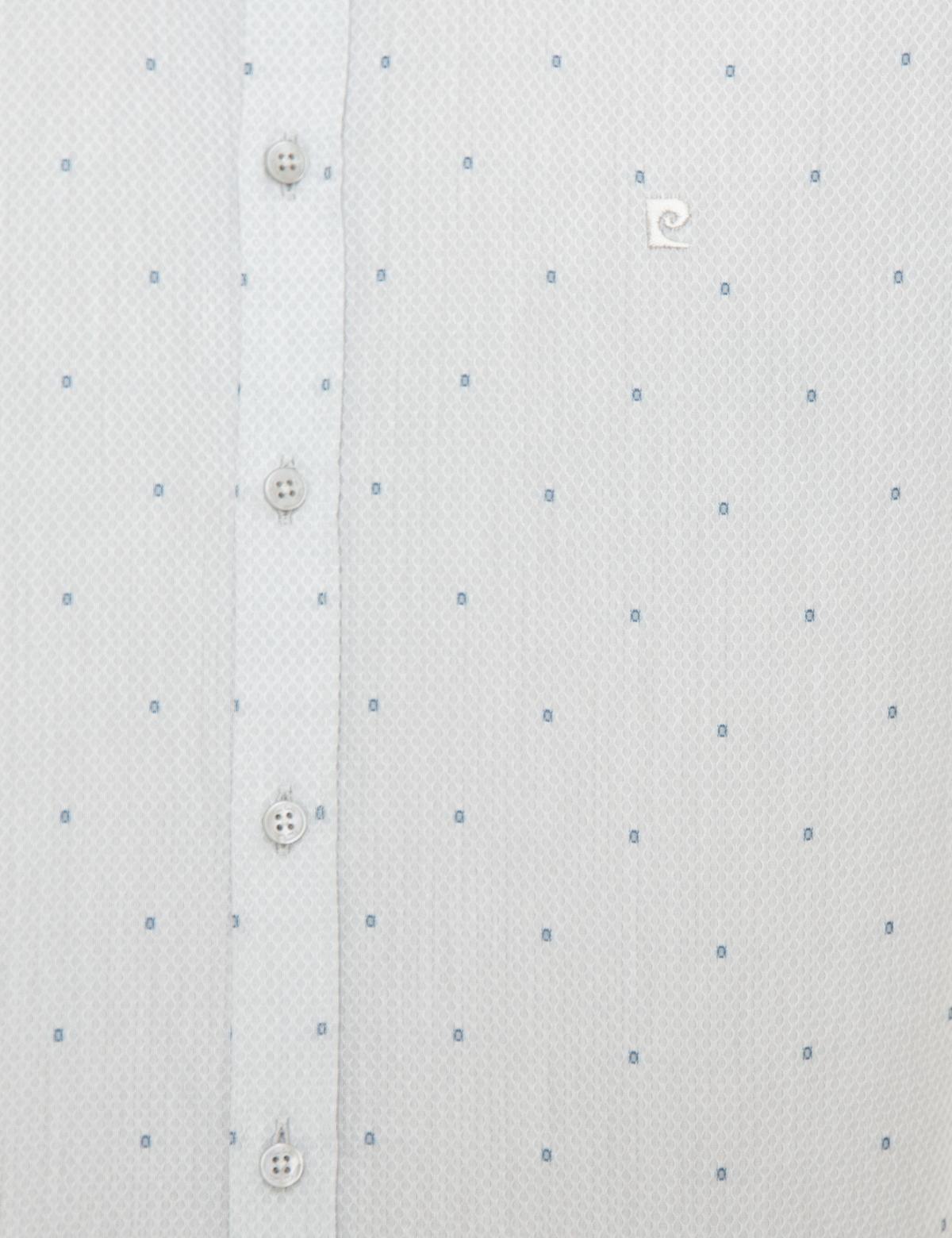 Açık Gri Slim Fit Gömlek - 50219446001