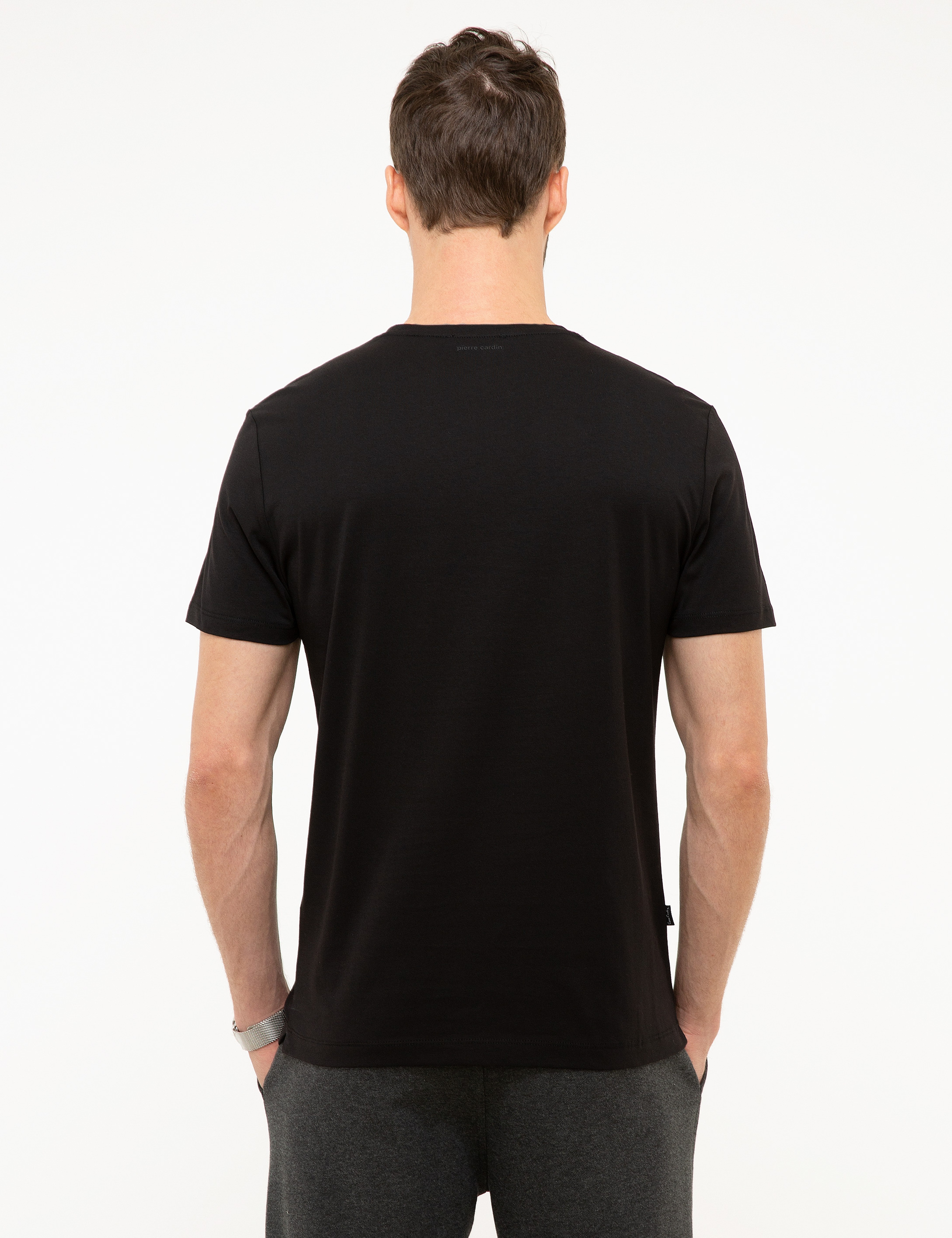 Siyah Slim Fit Tişört