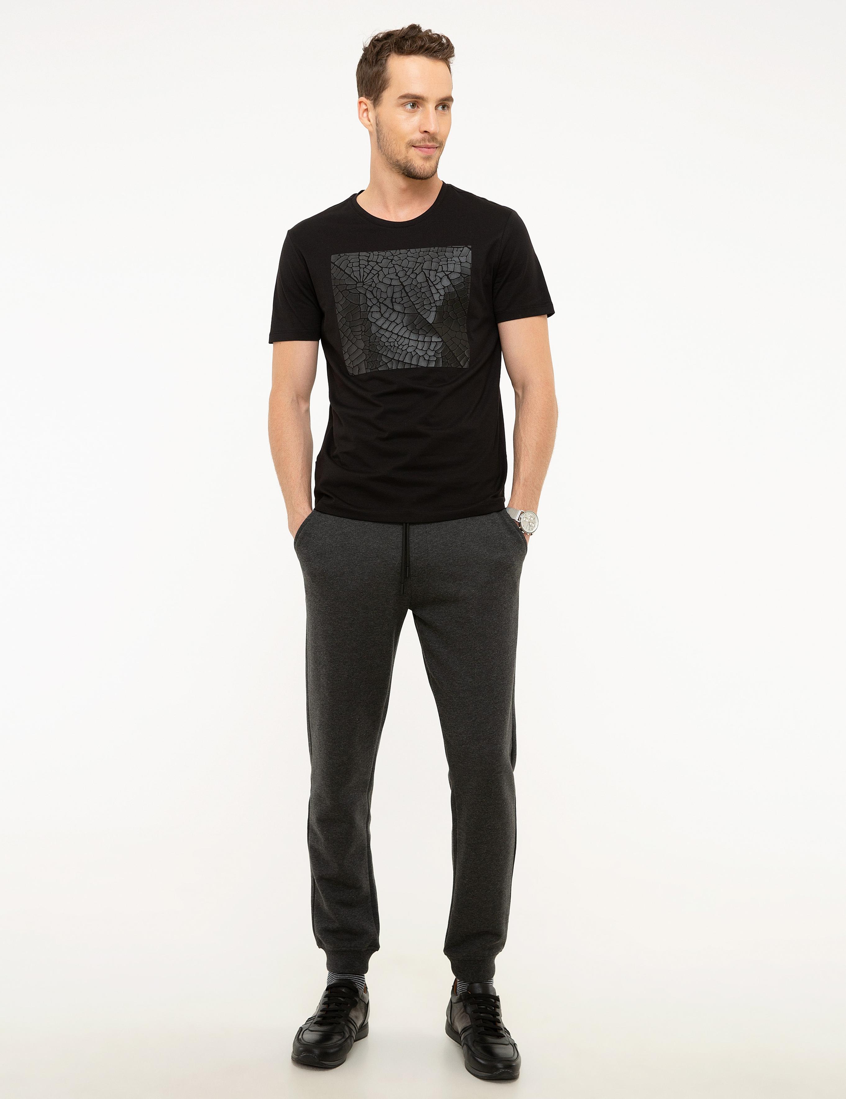 Siyah Slim Fit Tişört