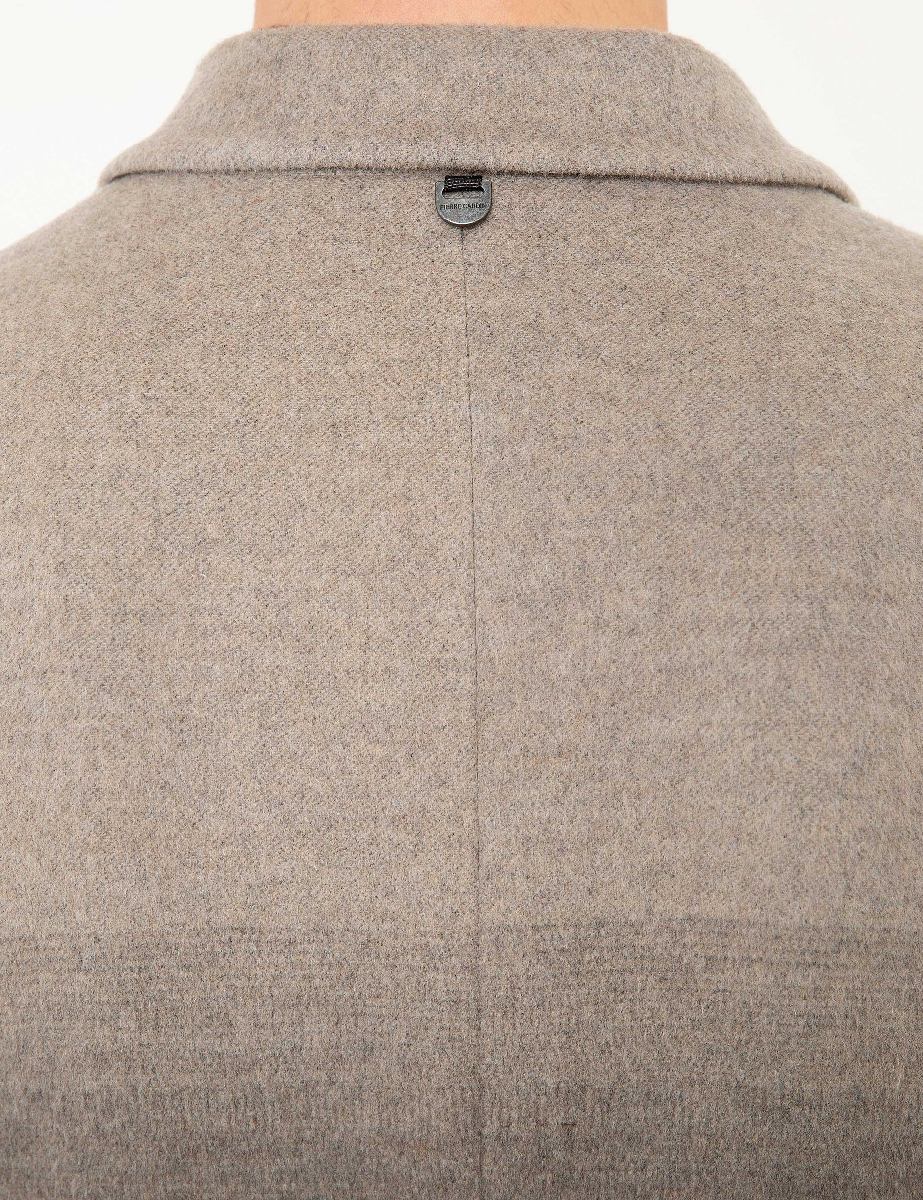 Açık Kahverengi Ex.Slim Fit Kaban