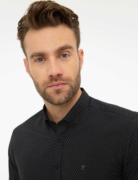 Siyah Slim Fit Gömlek - 50218295020