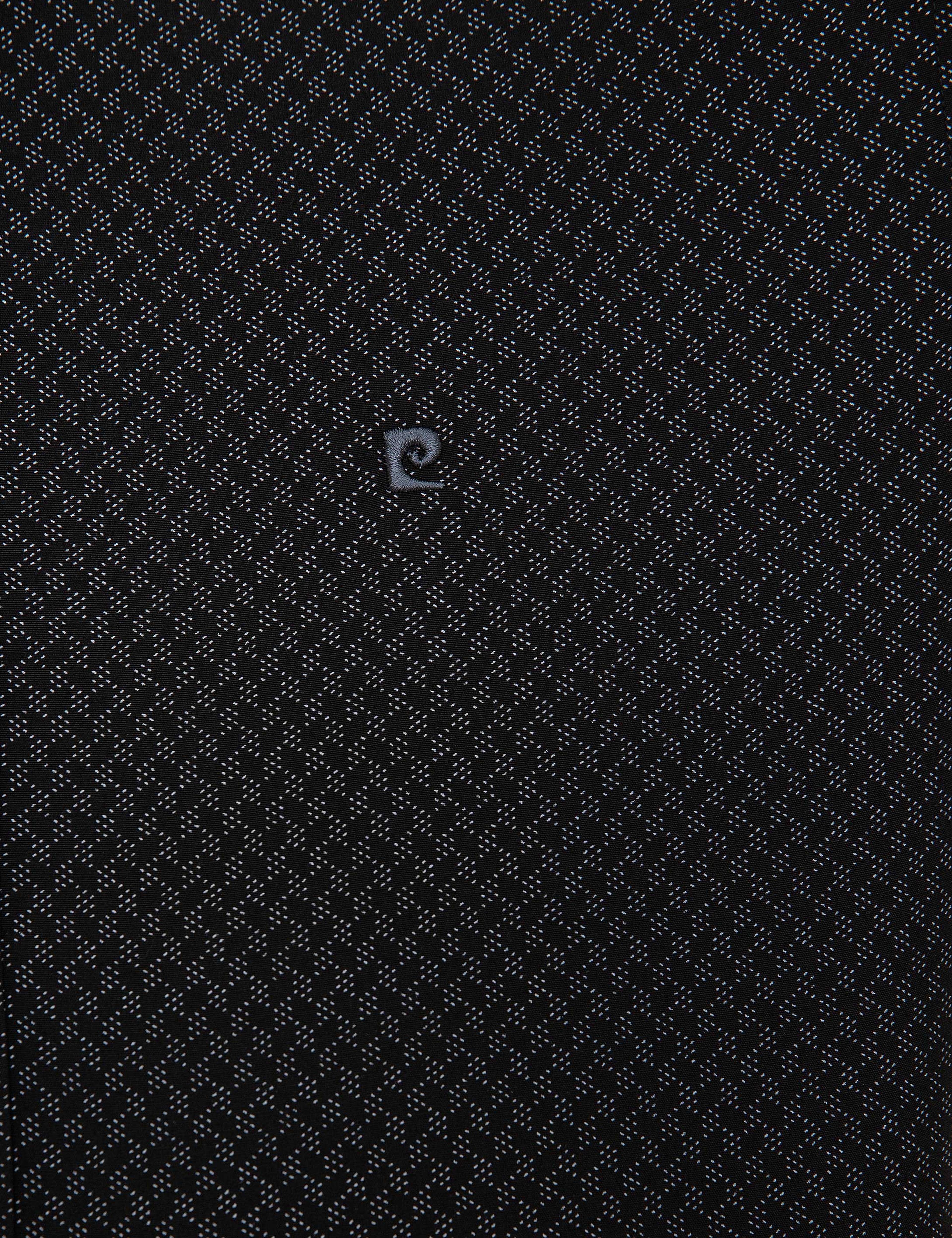 Siyah Slim Fit Gömlek - Image 5