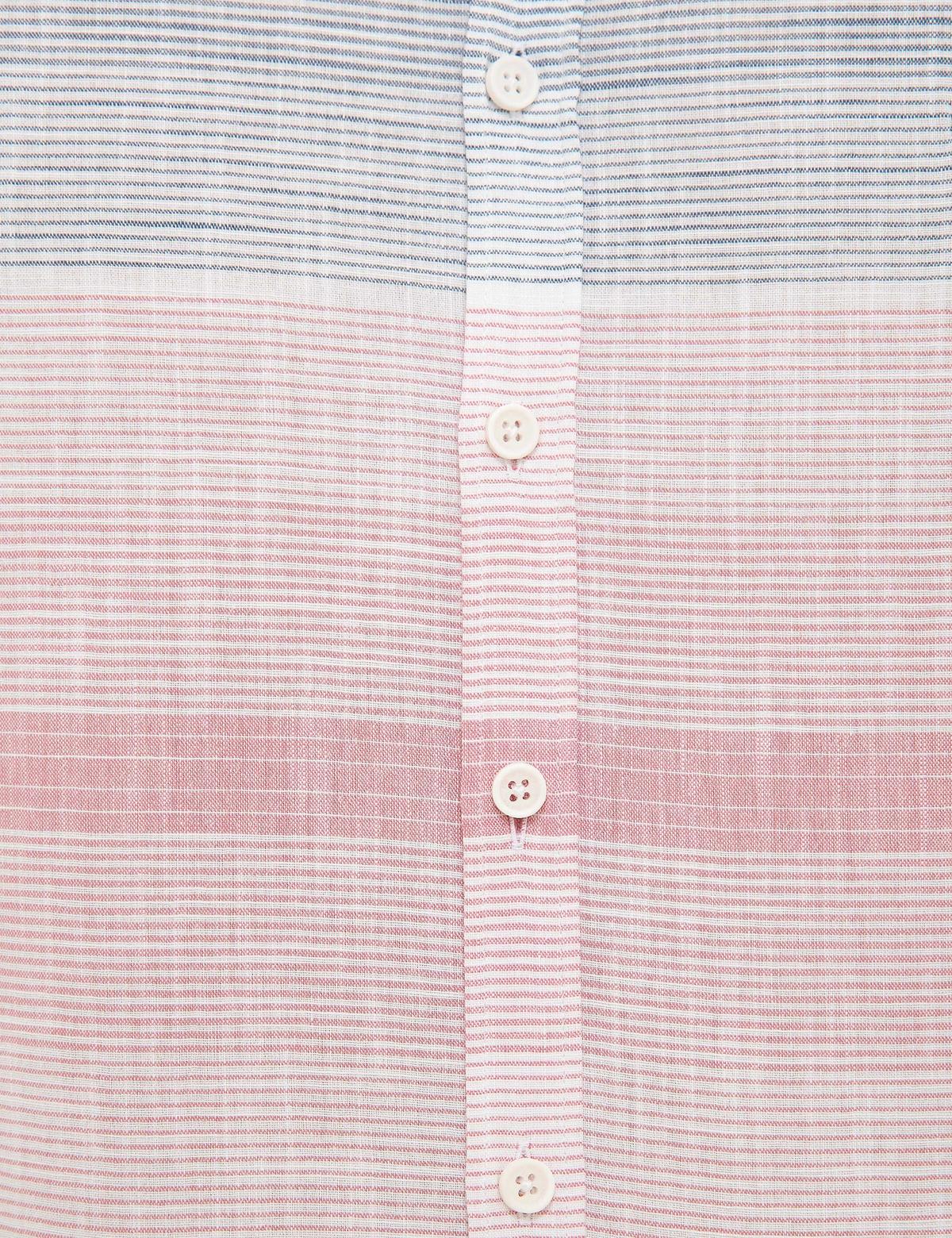 Bordo Slim Fit Uzun Kollu Gömlek - 50216663009